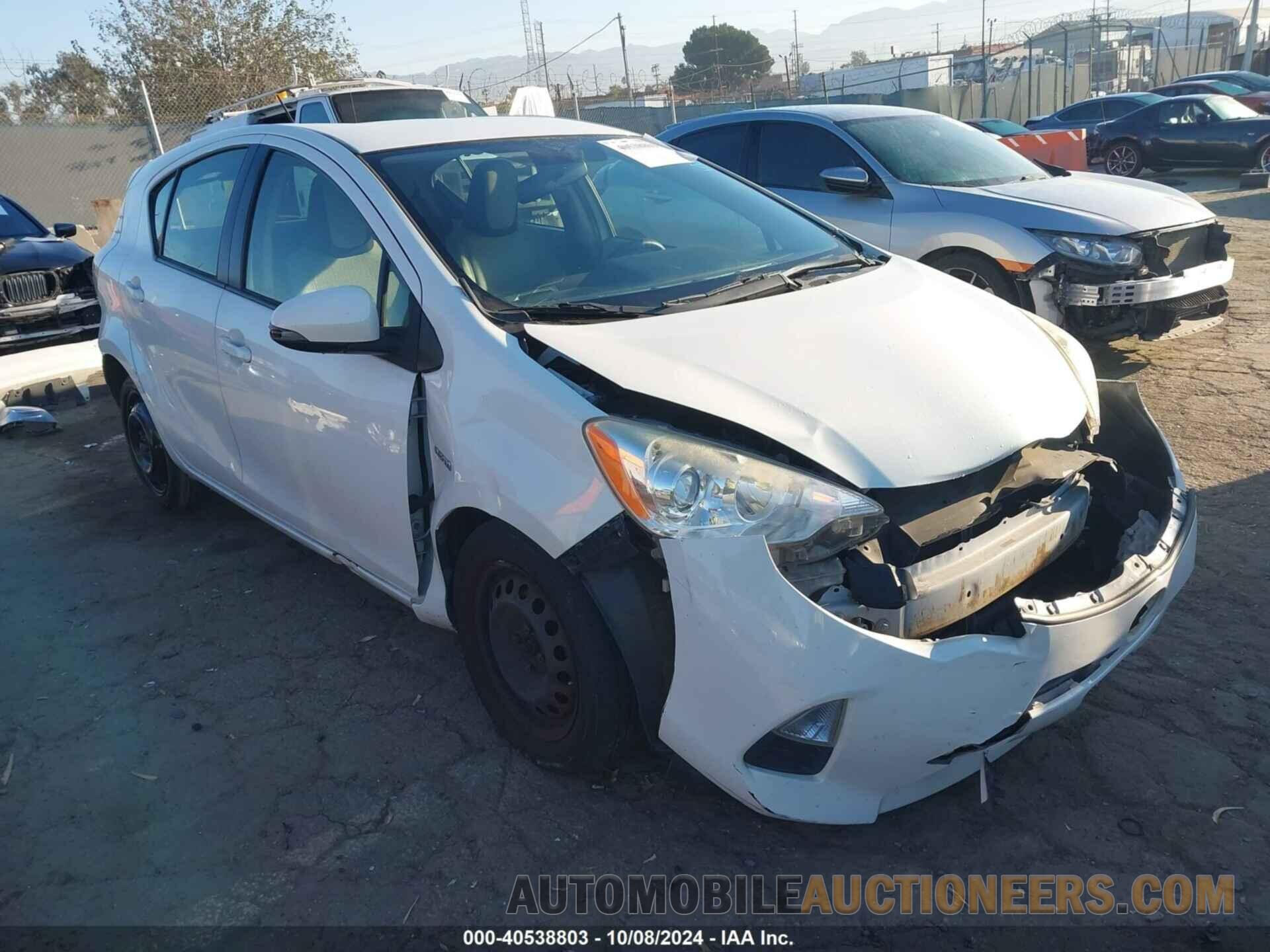 JTDKDTB38E1083605 TOYOTA PRIUS C 2014