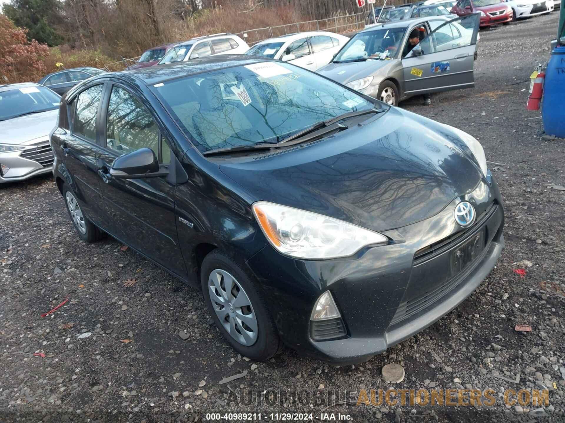 JTDKDTB38E1558198 TOYOTA PRIUS C 2014