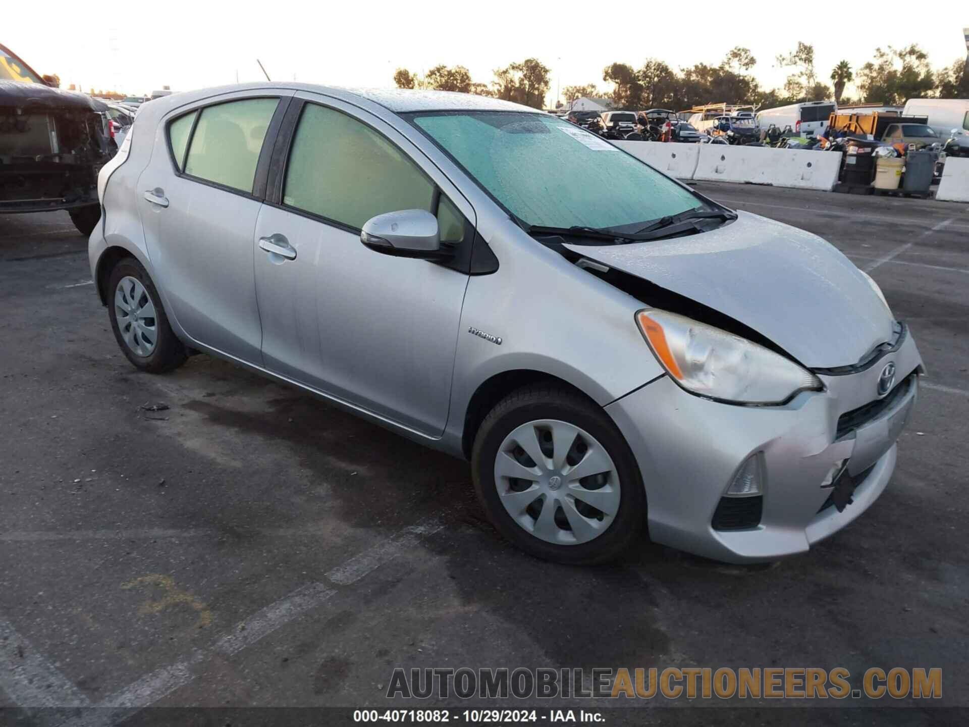 JTDKDTB38E1563157 TOYOTA PRIUS C 2014