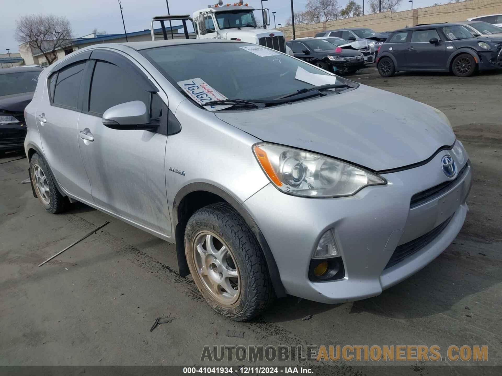 JTDKDTB38E1569377 TOYOTA PRIUS C 2014