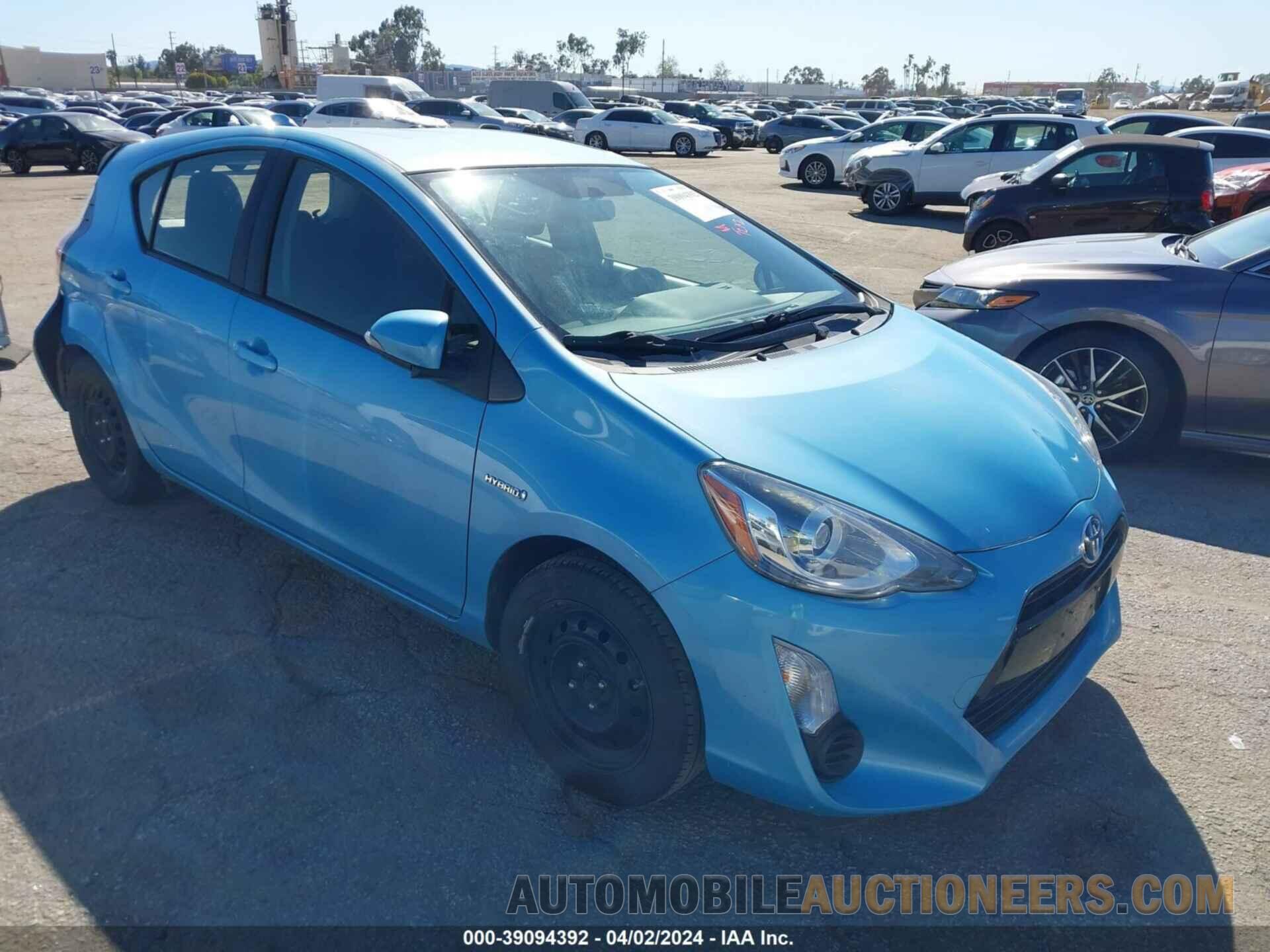 JTDKDTB38F1086330 TOYOTA PRIUS C 2015