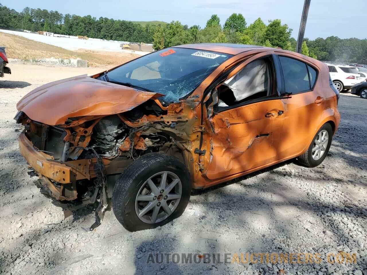 JTDKDTB38F1086554 TOYOTA PRIUS 2015