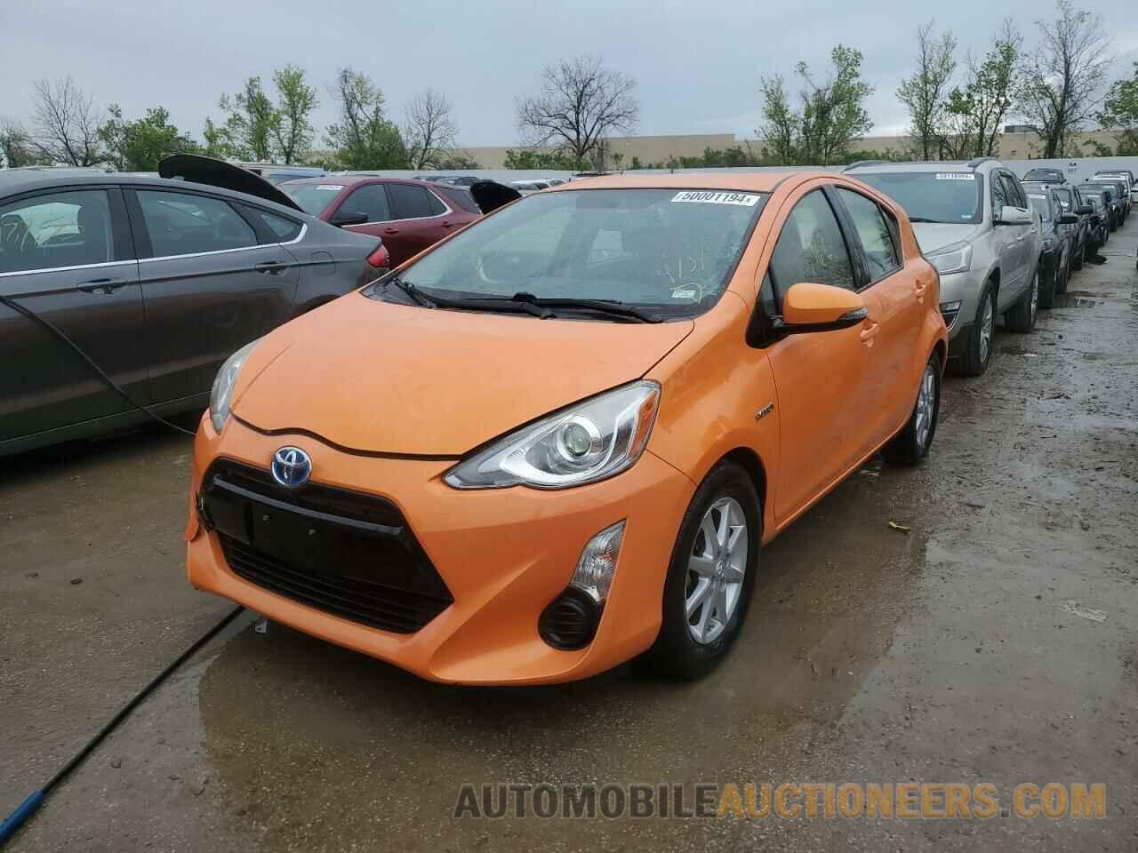 JTDKDTB38F1089664 TOYOTA PRIUS 2015