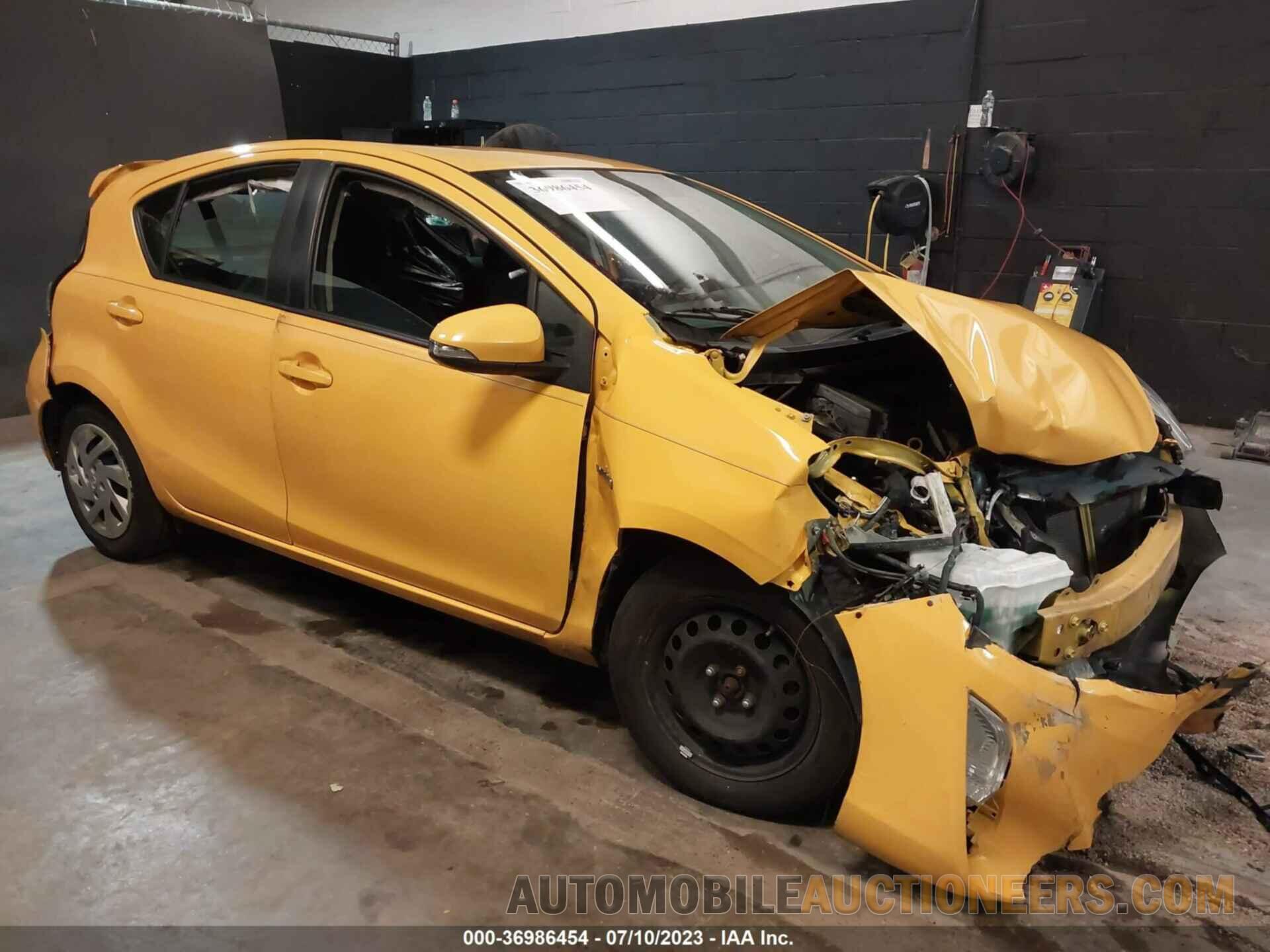 JTDKDTB38F1089826 TOYOTA PRIUS C 2015