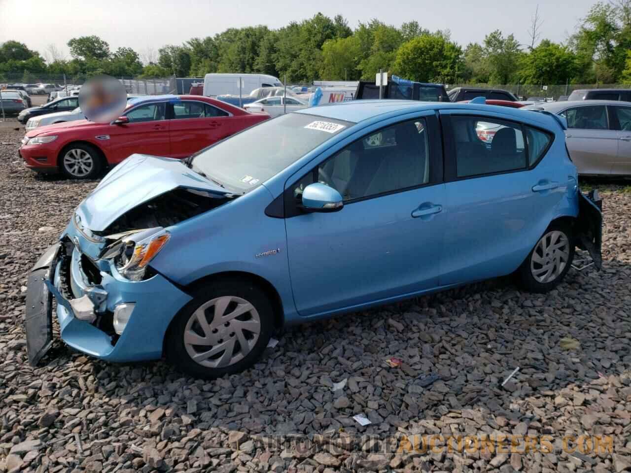 JTDKDTB38F1092466 TOYOTA PRIUS 2015