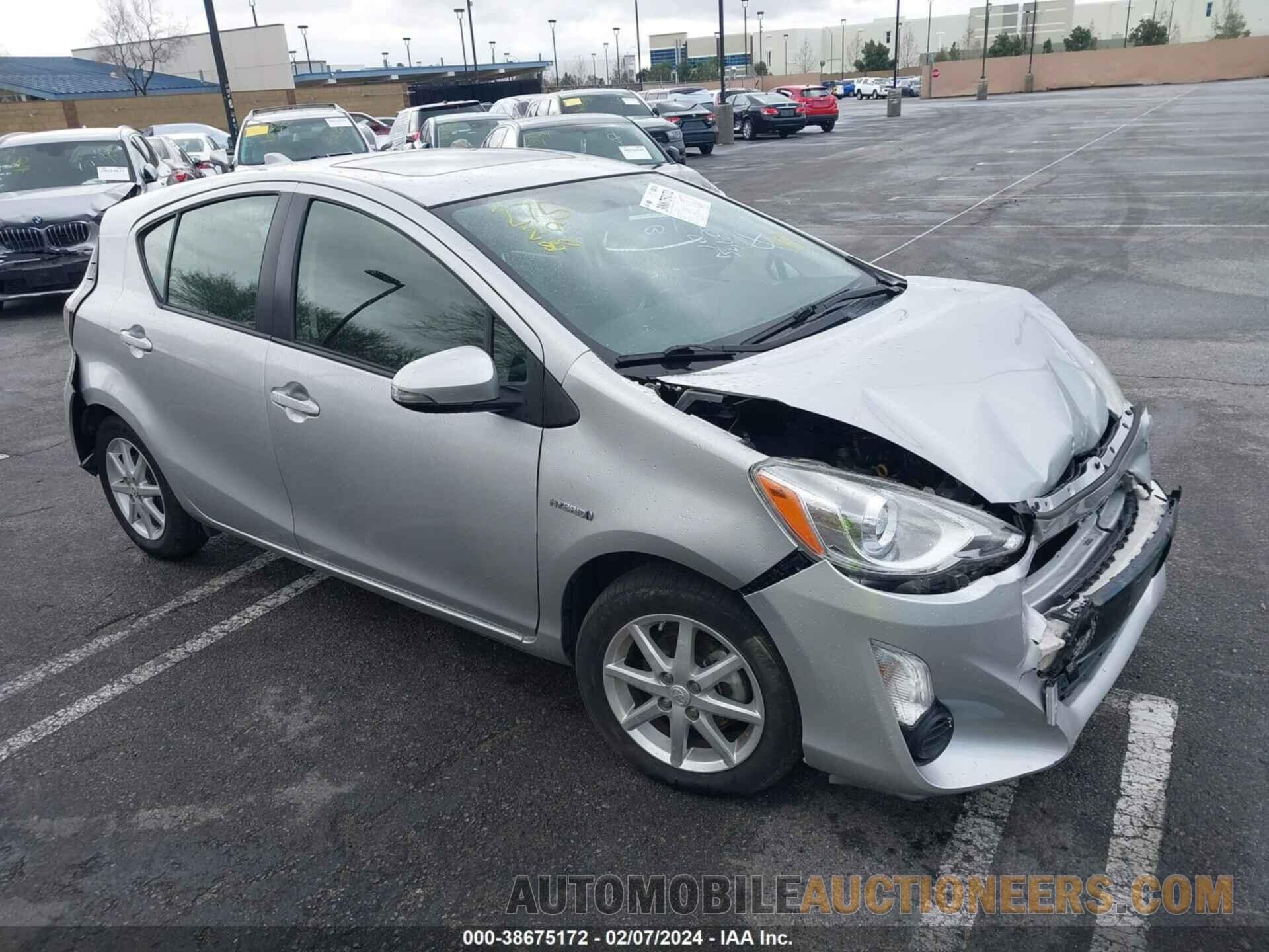 JTDKDTB38F1093018 TOYOTA PRIUS C 2015