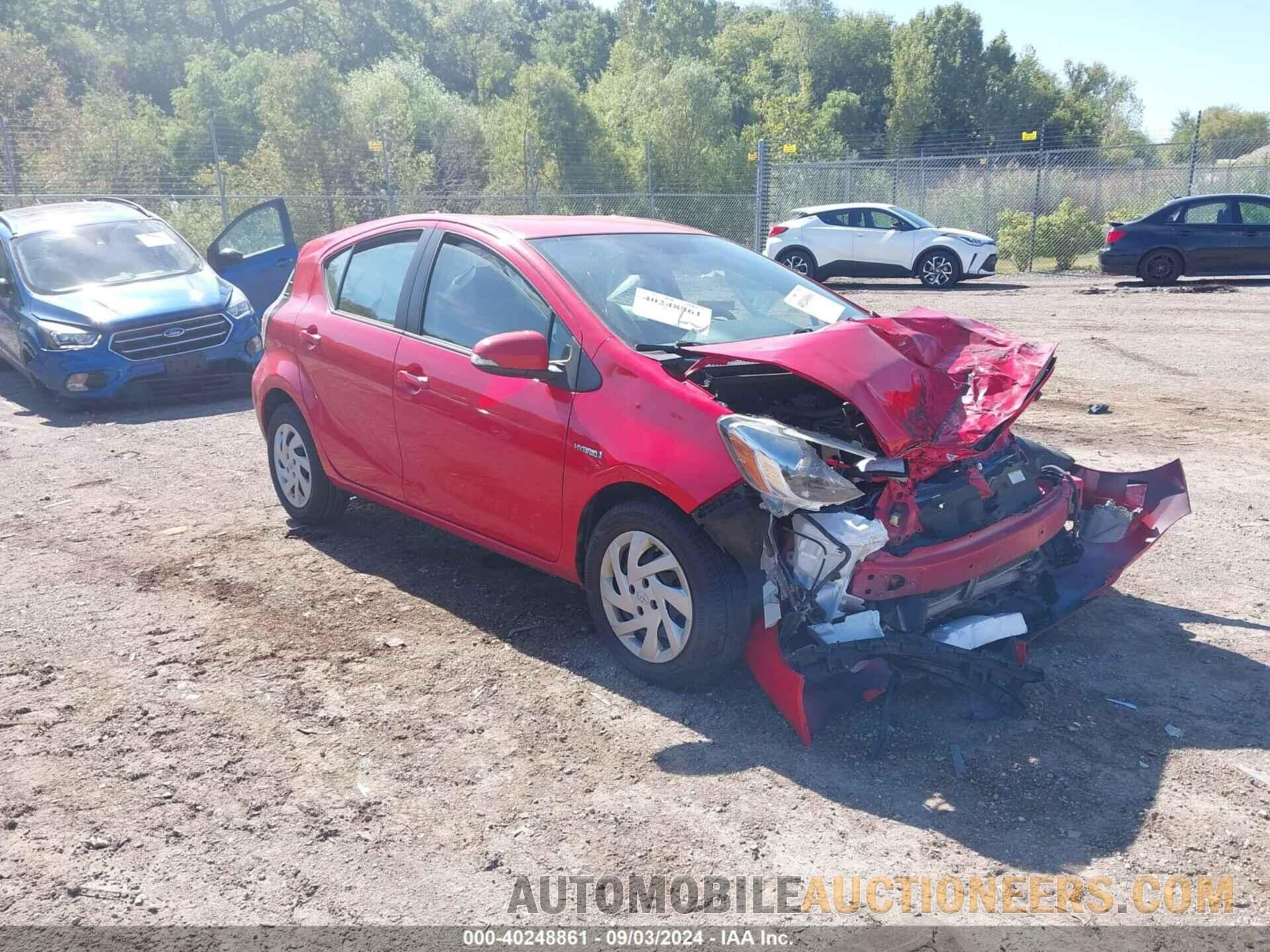 JTDKDTB38F1105104 TOYOTA PRIUS C 2015