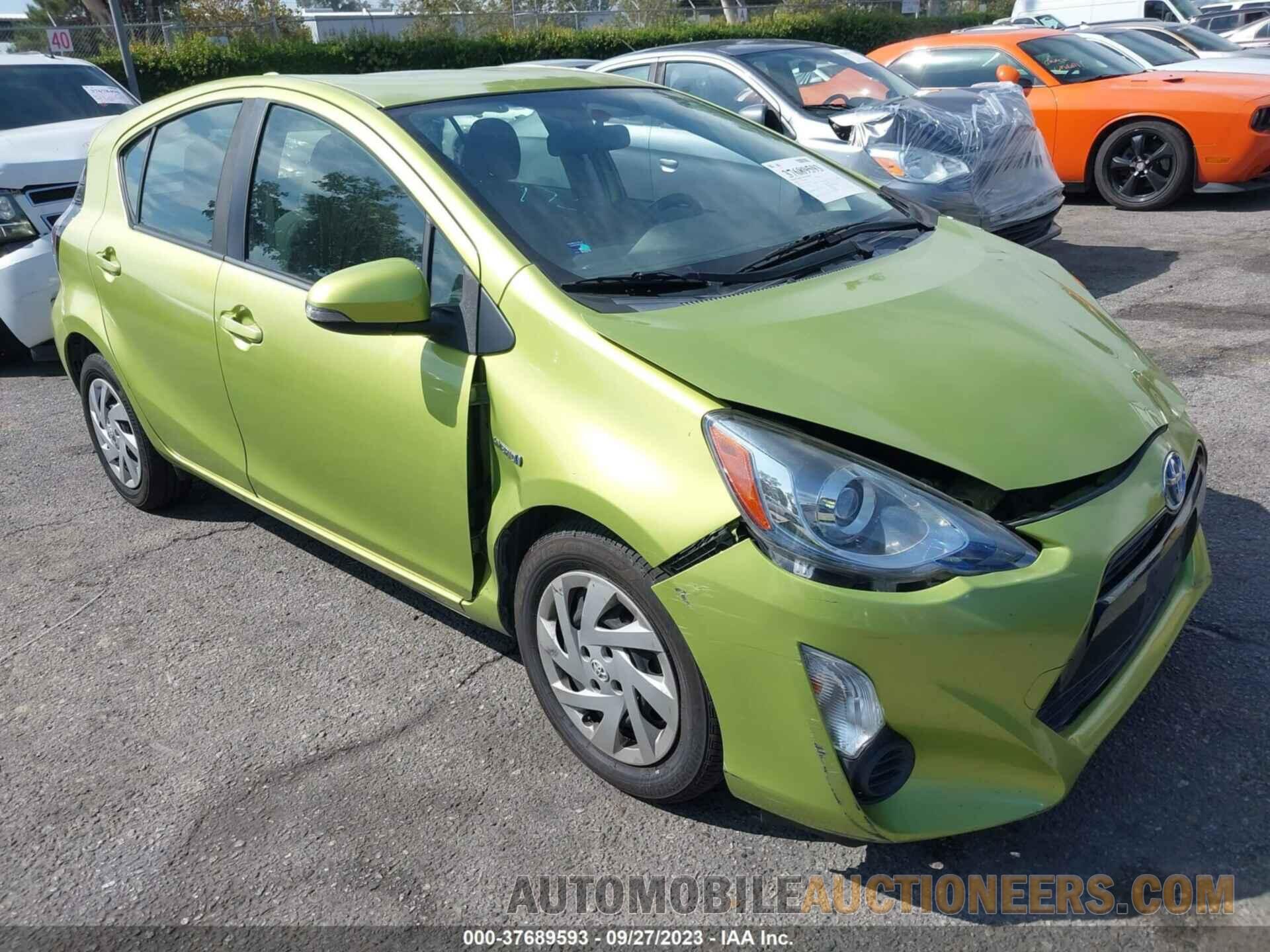 JTDKDTB38F1106284 TOYOTA PRIUS C 2015