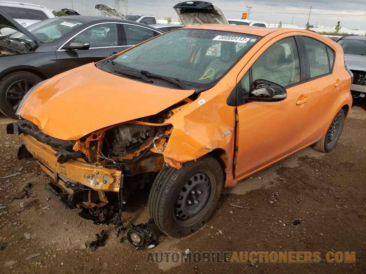 JTDKDTB38F1106558 TOYOTA PRIUS 2015