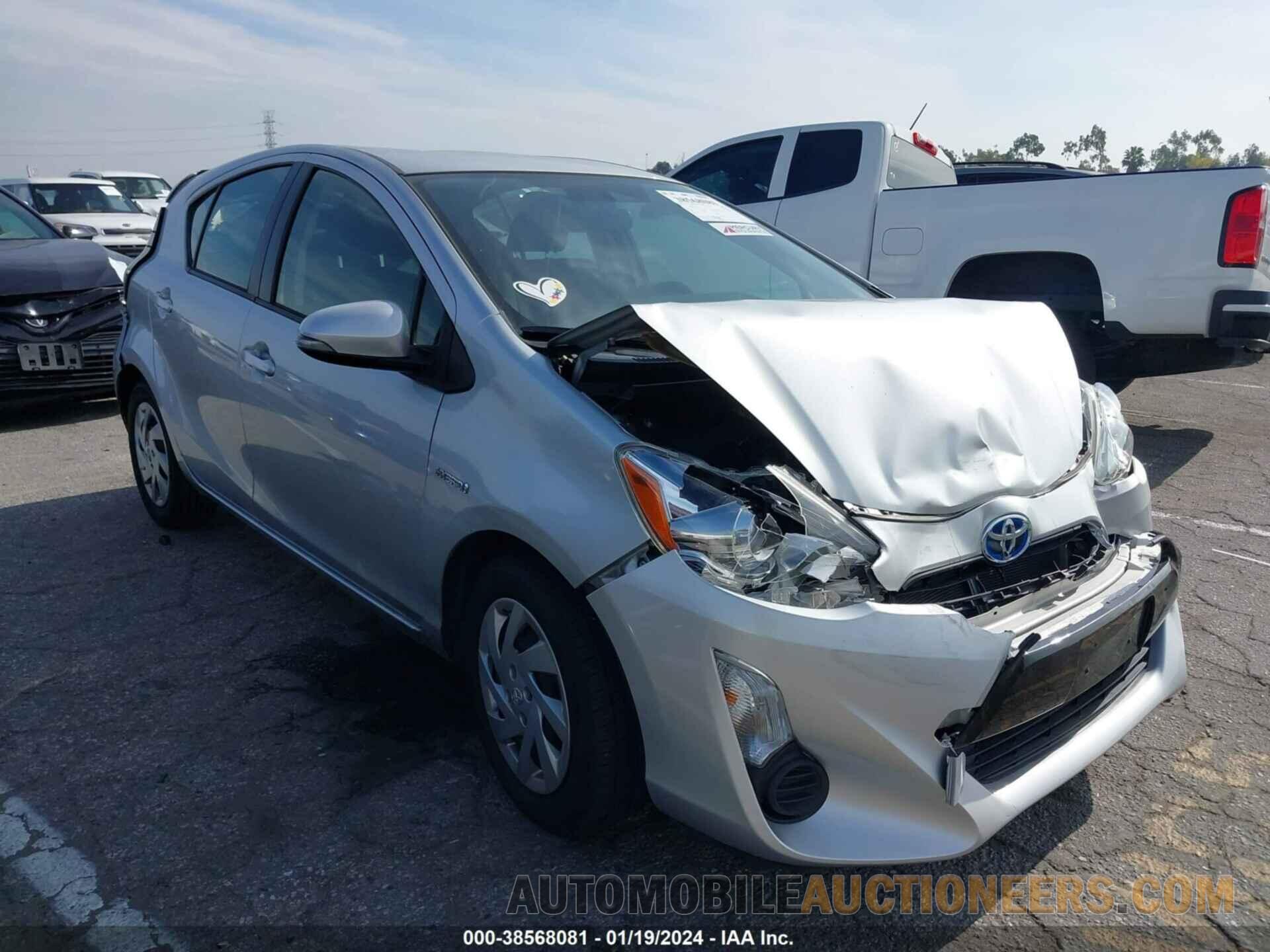 JTDKDTB38F1107239 TOYOTA PRIUS C 2015