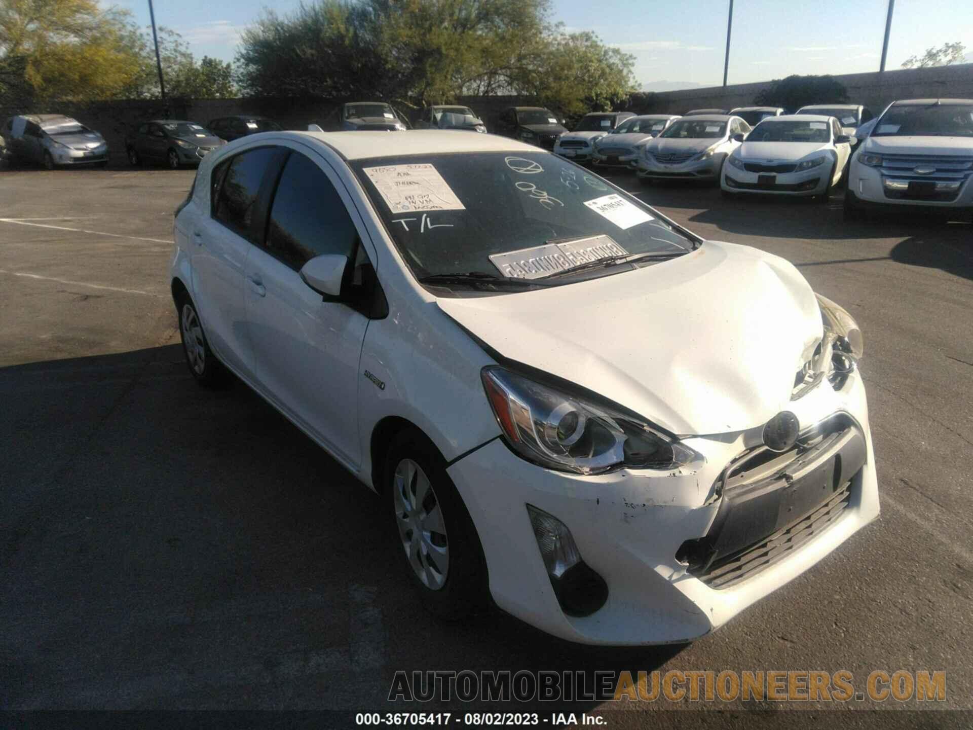 JTDKDTB38F1109170 TOYOTA PRIUS C 2015