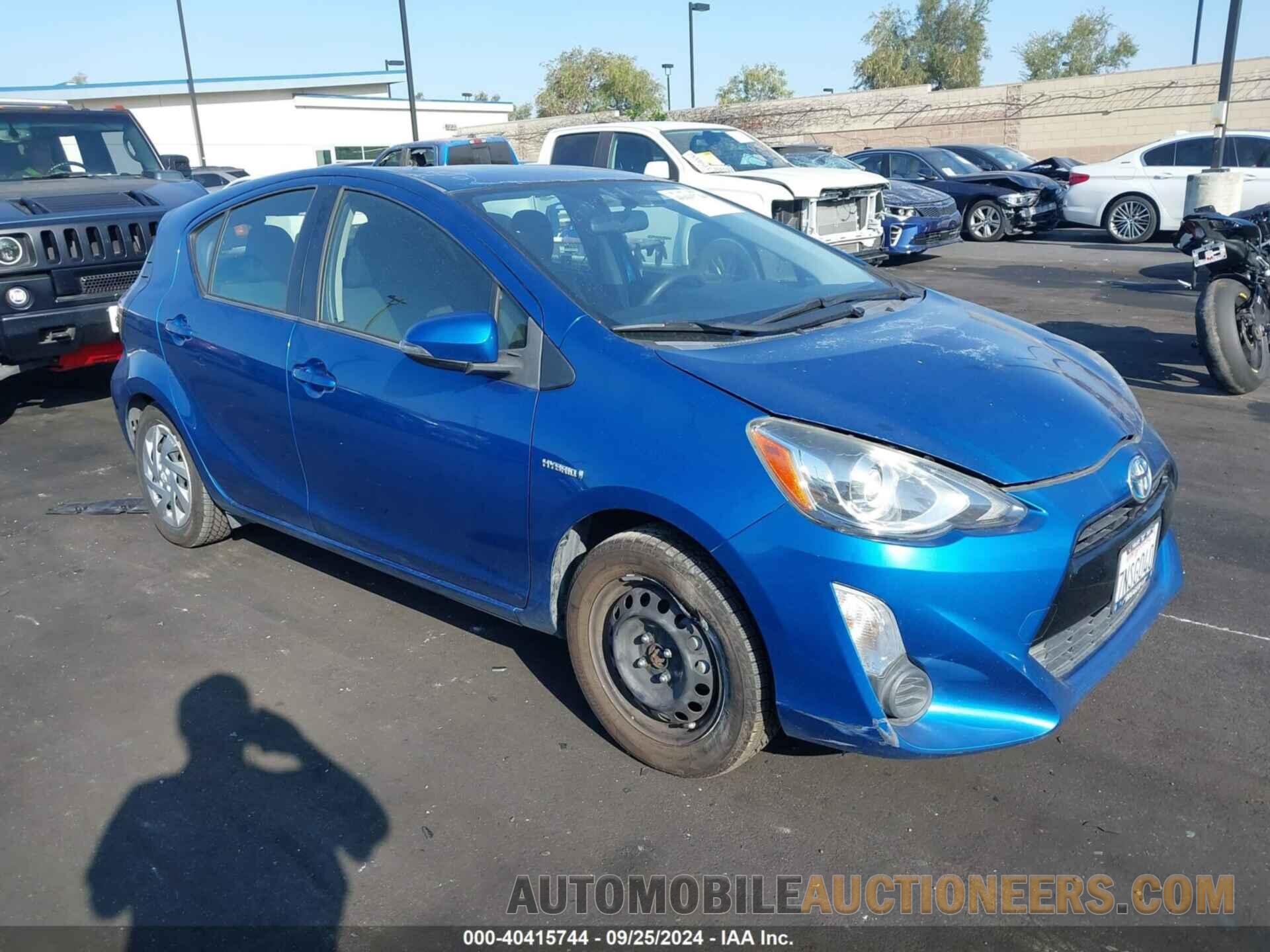 JTDKDTB38F1110786 TOYOTA PRIUS C 2015