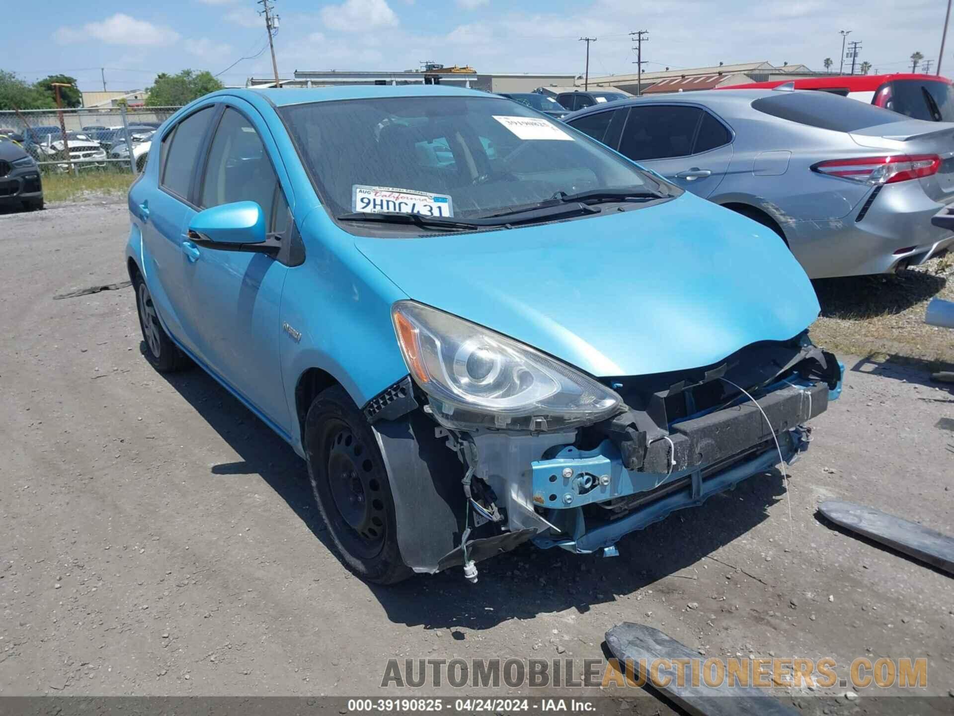 JTDKDTB38F1111940 TOYOTA PRIUS C 2015