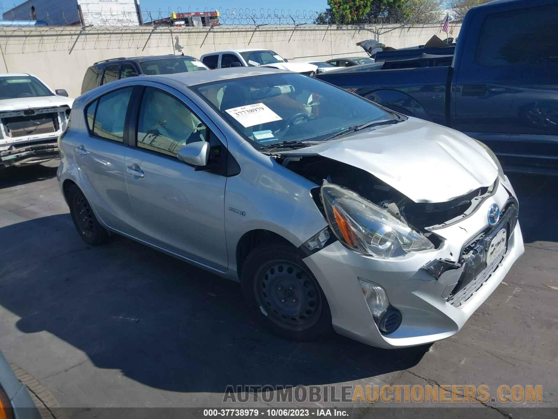 JTDKDTB38F1578663 TOYOTA PRIUS C 2015