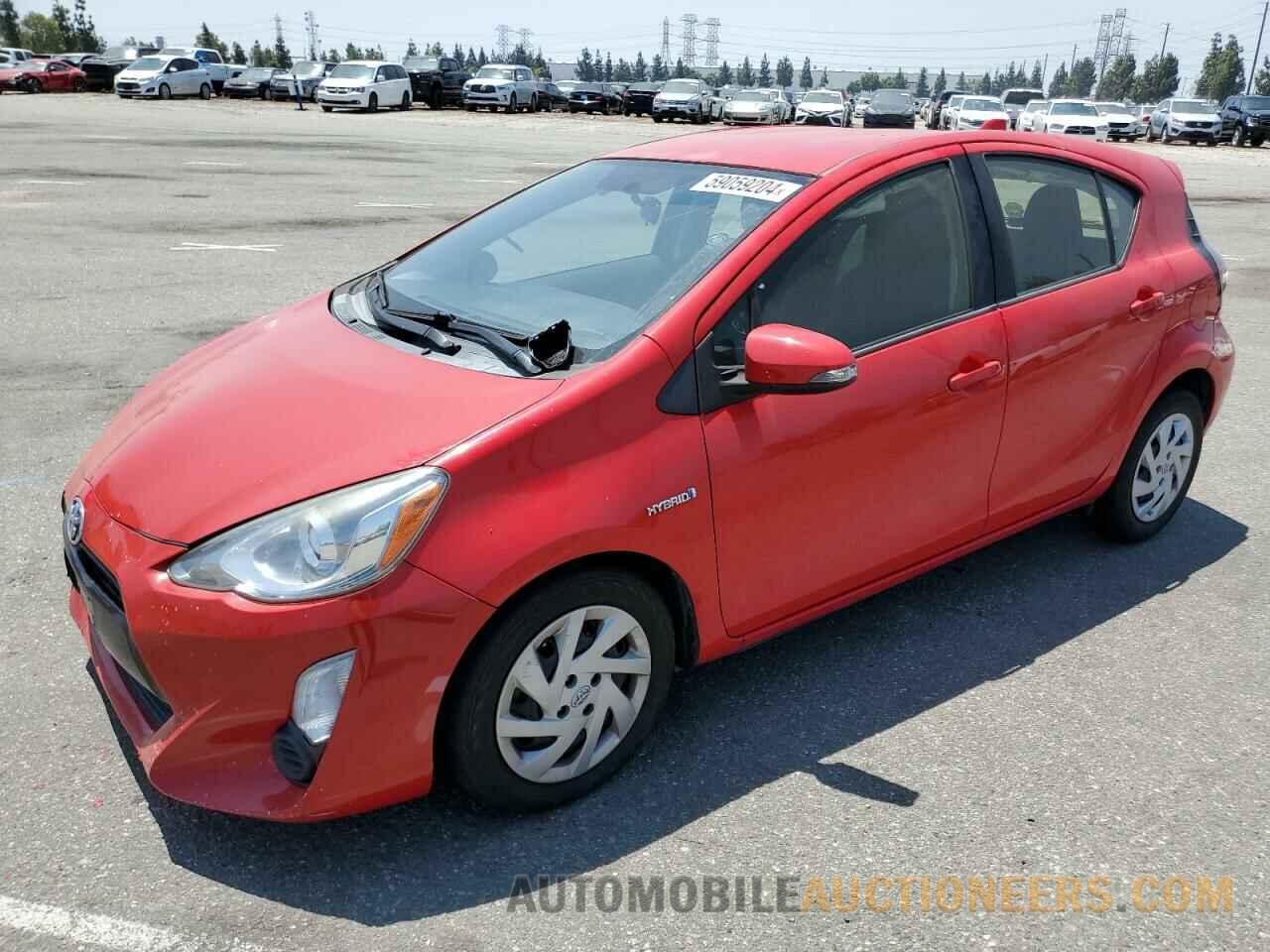 JTDKDTB38F1578744 TOYOTA PRIUS 2015