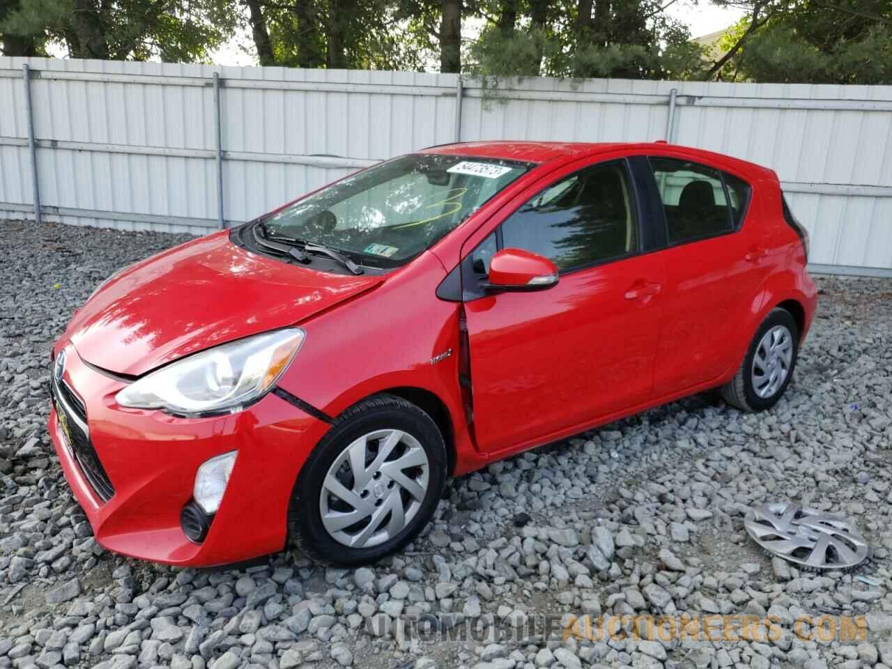 JTDKDTB38F1580526 TOYOTA PRIUS 2015