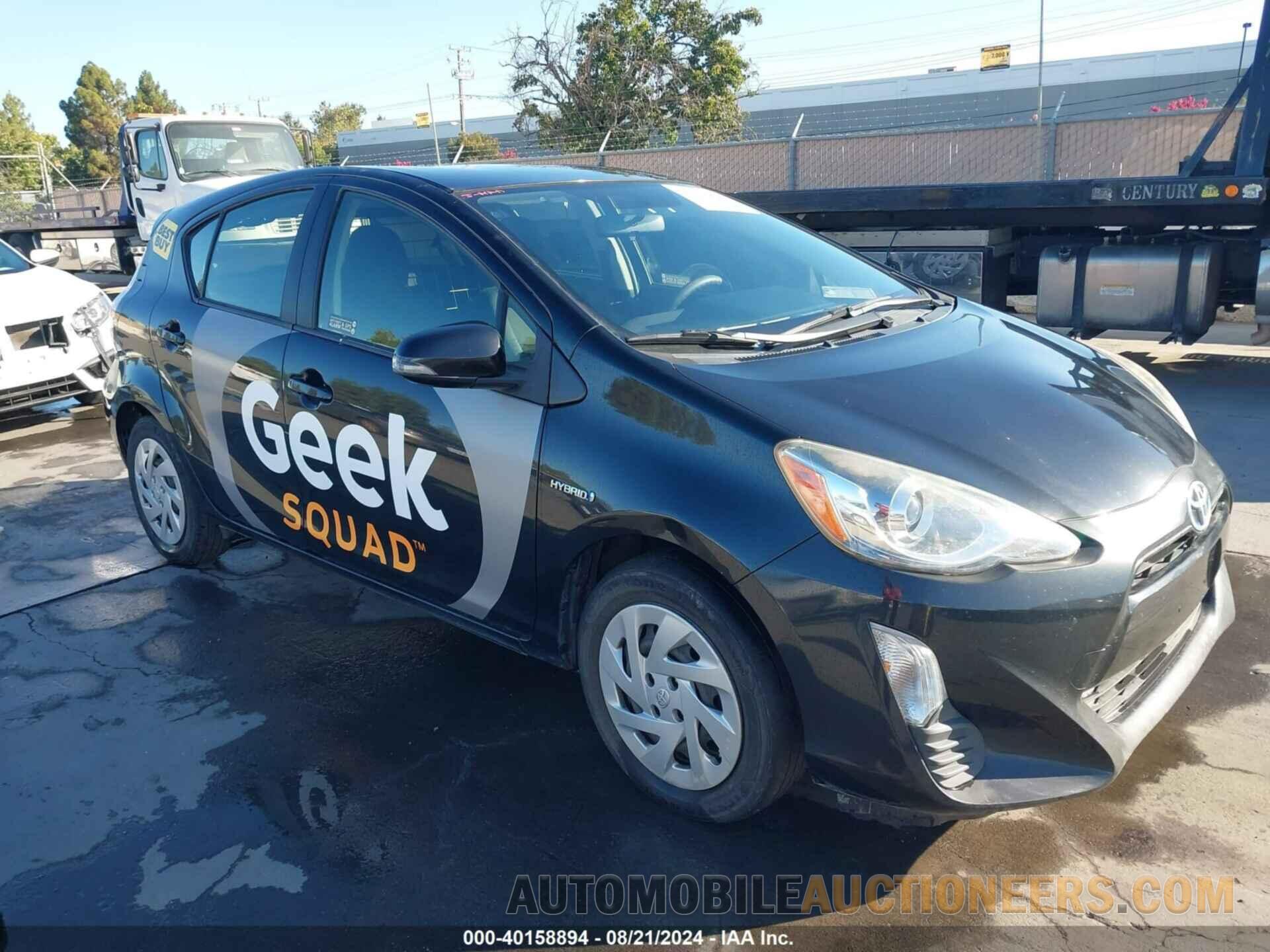 JTDKDTB38G1119943 TOYOTA PRIUS C 2016