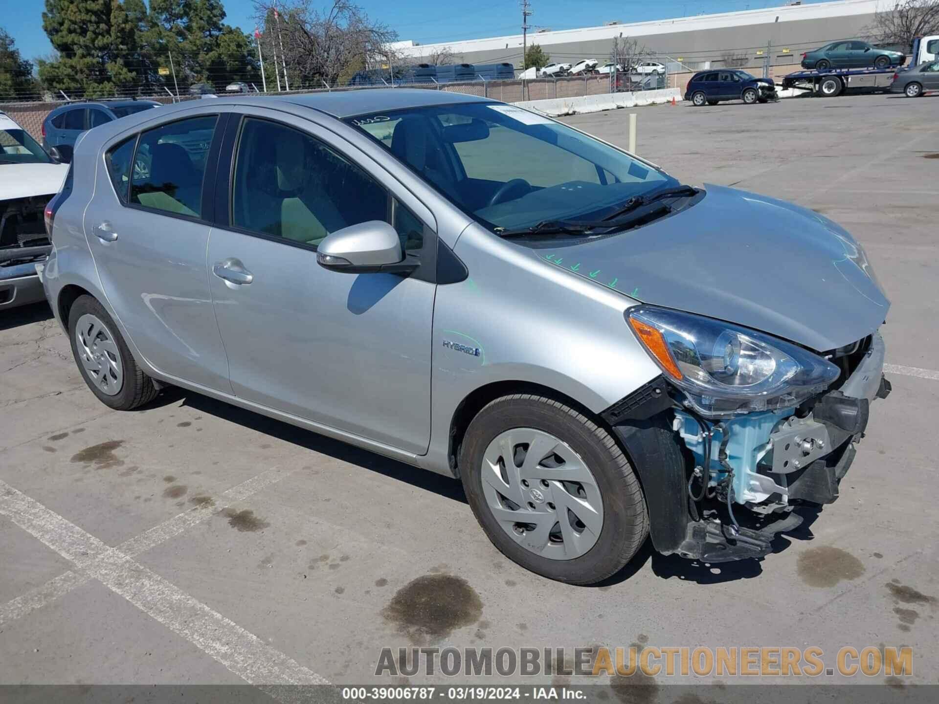 JTDKDTB38G1120106 TOYOTA PRIUS C 2016