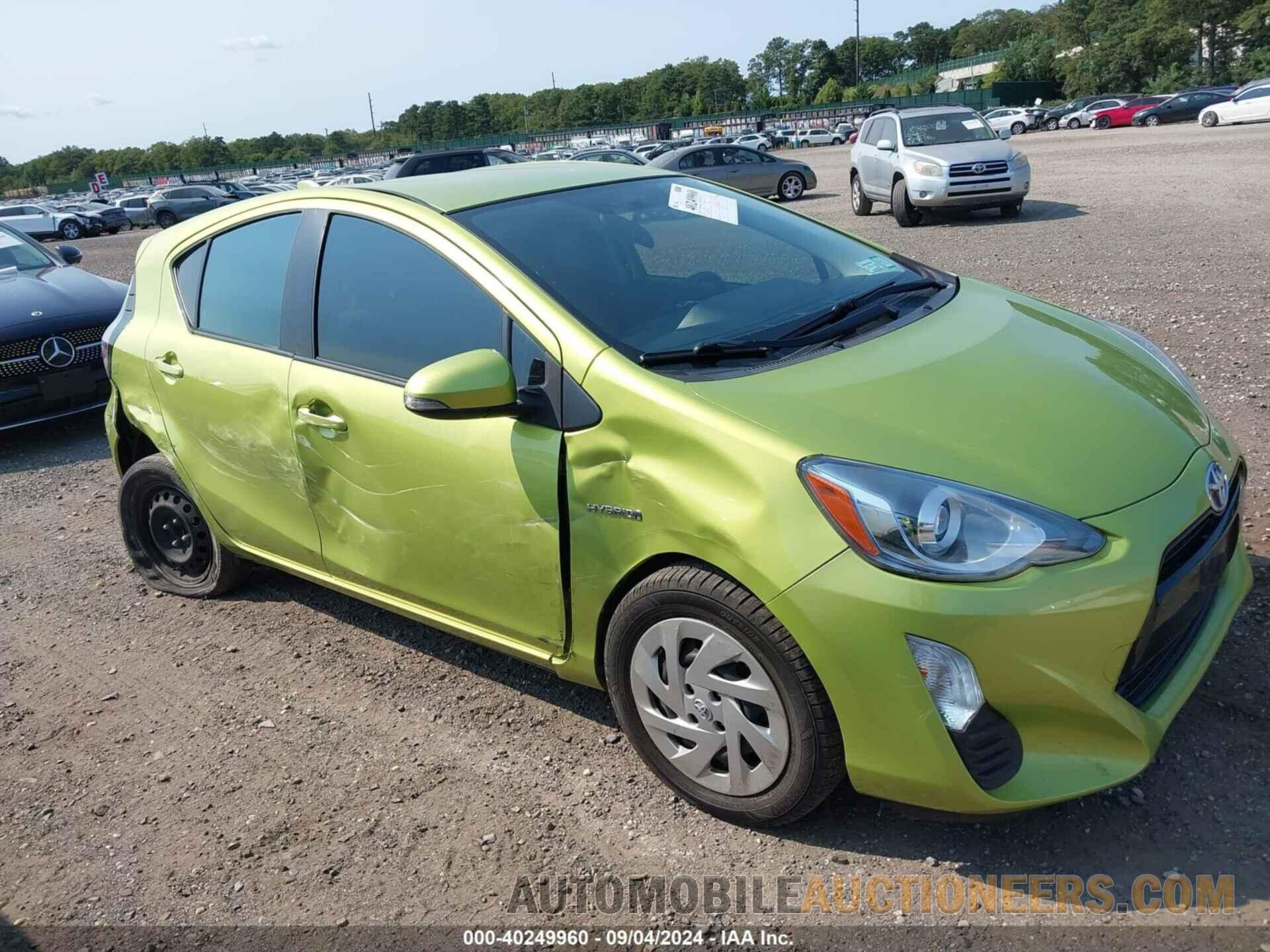 JTDKDTB38G1123409 TOYOTA PRIUS C 2016