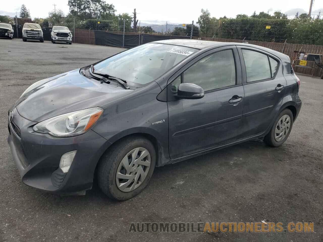 JTDKDTB38G1123958 TOYOTA PRIUS 2016