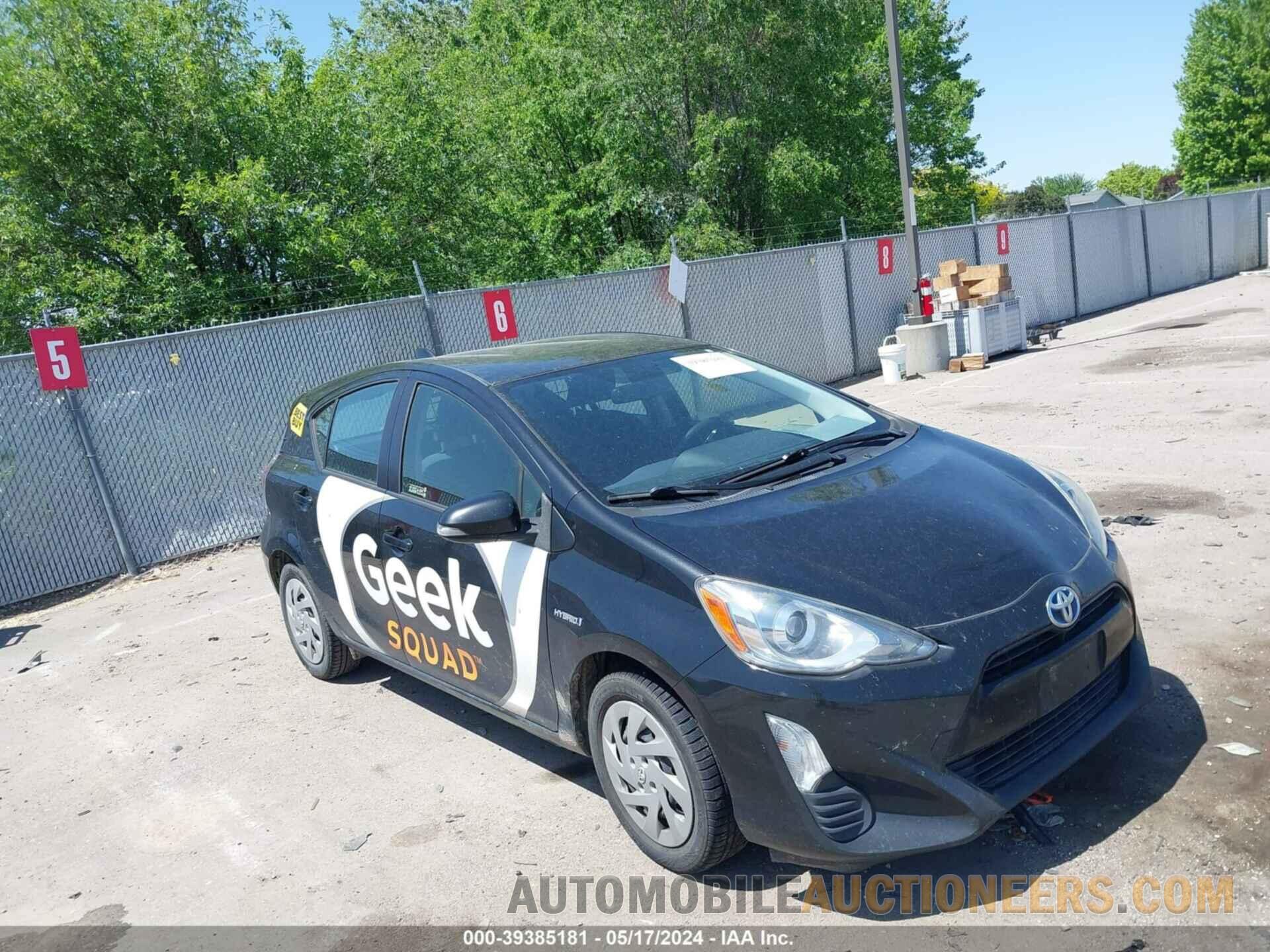 JTDKDTB38G1124950 TOYOTA PRIUS C 2016