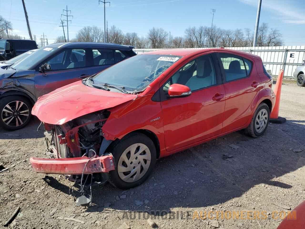 JTDKDTB38G1125614 TOYOTA PRIUS 2016