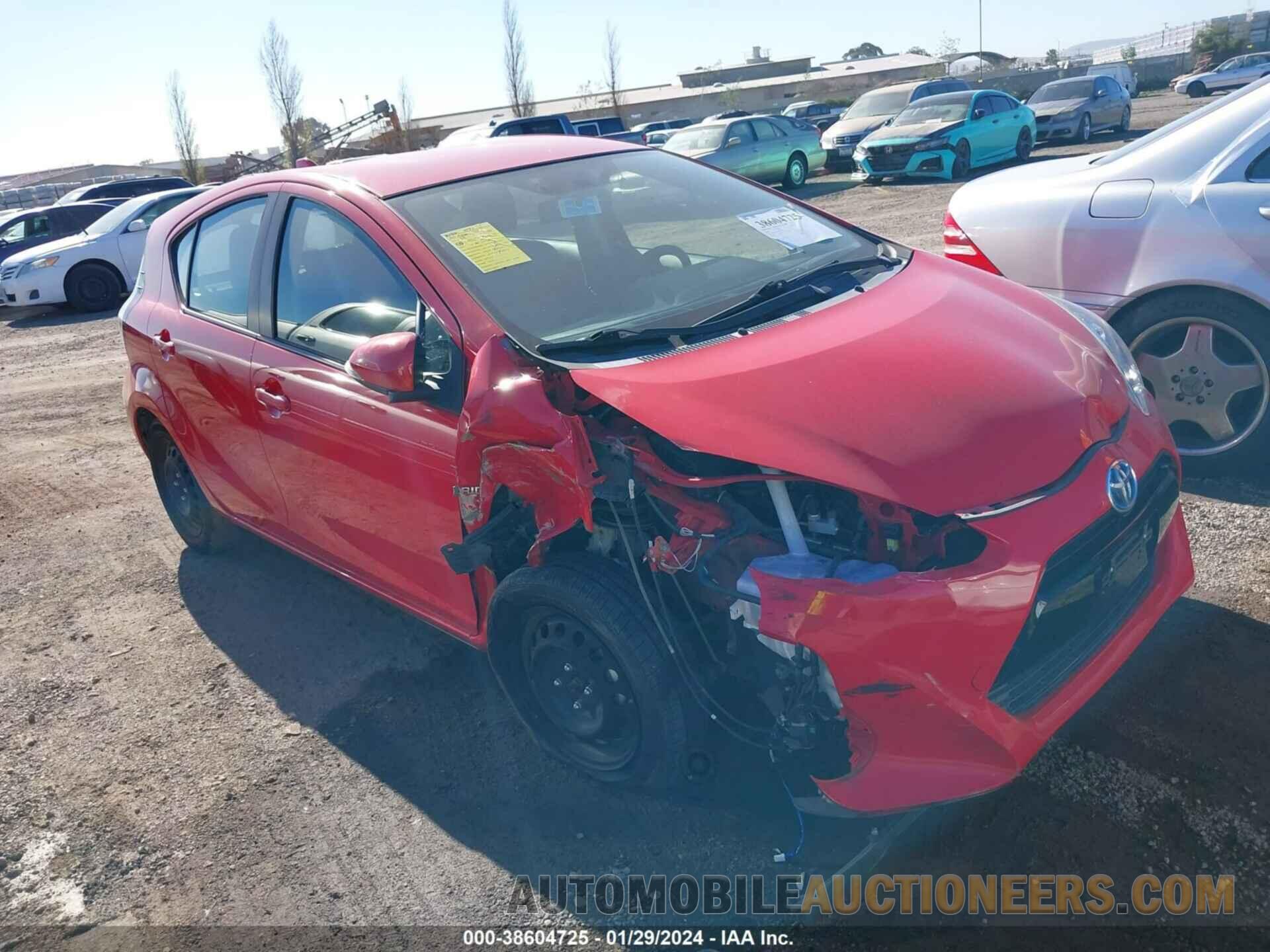 JTDKDTB38G1135138 TOYOTA PRIUS C 2016