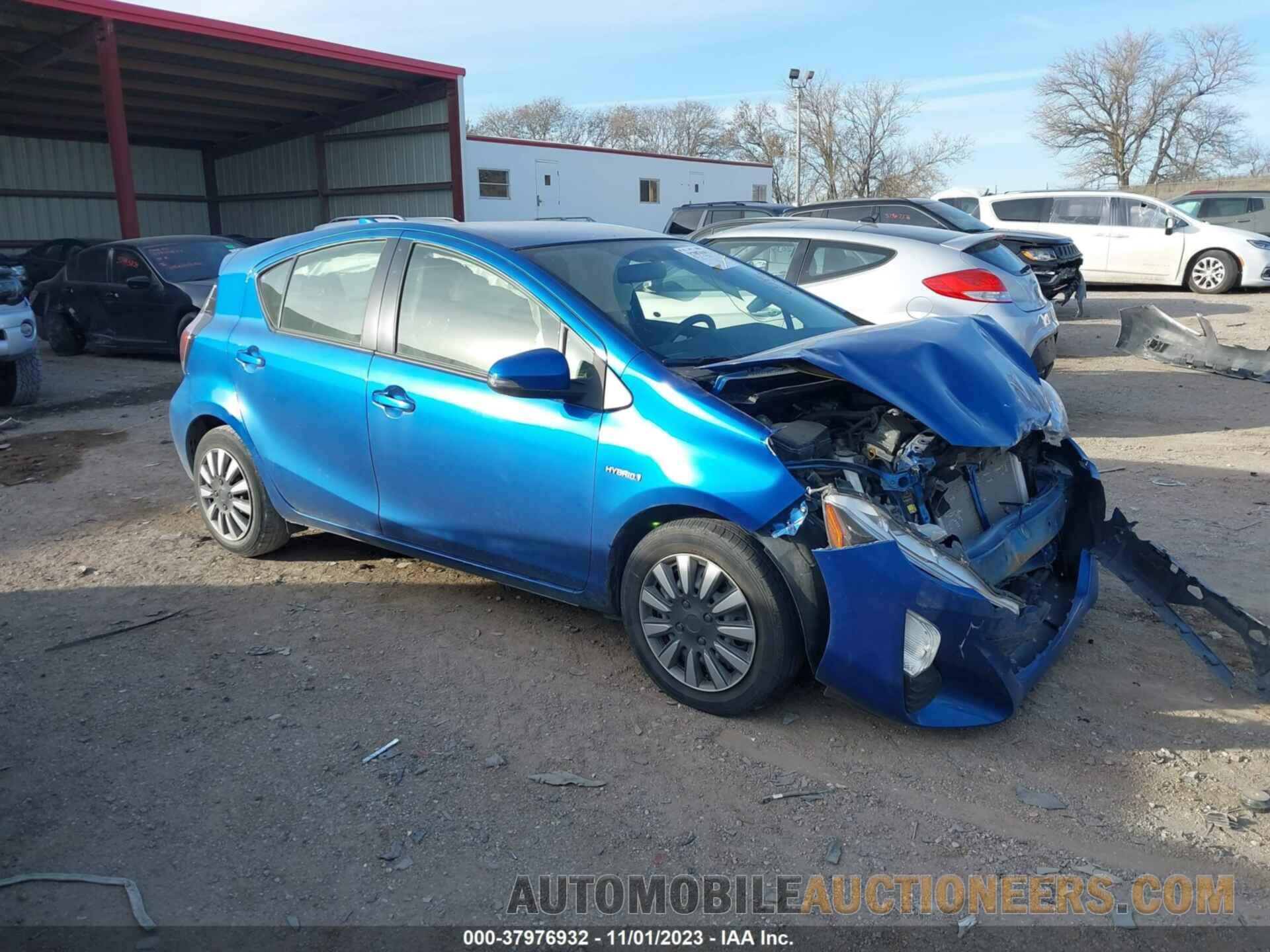 JTDKDTB38G1135821 TOYOTA PRIUS C 2016