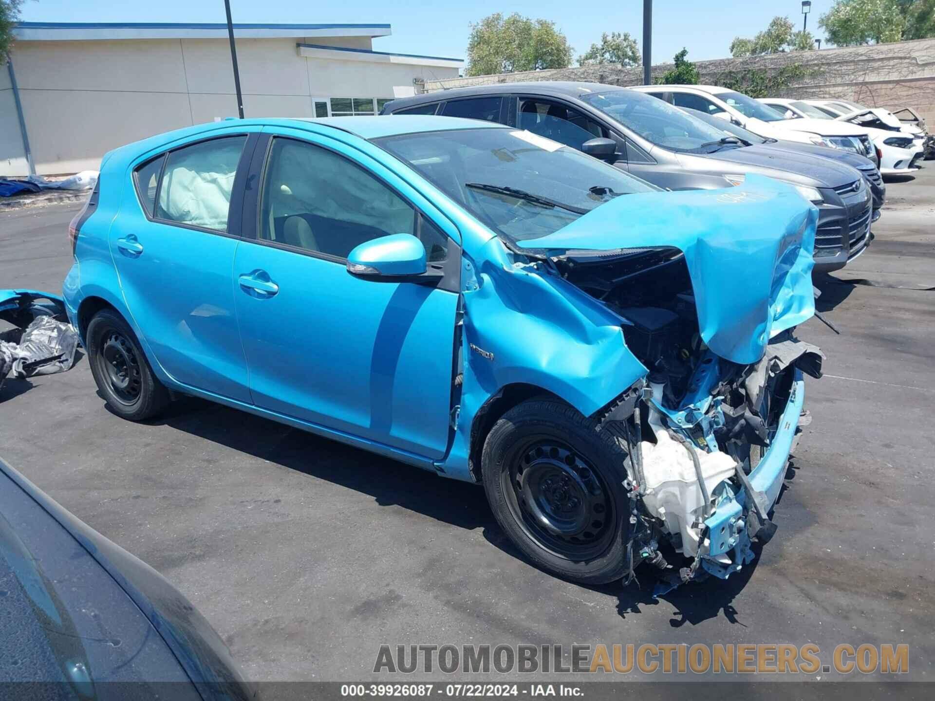 JTDKDTB38G1135916 TOYOTA PRIUS C 2016