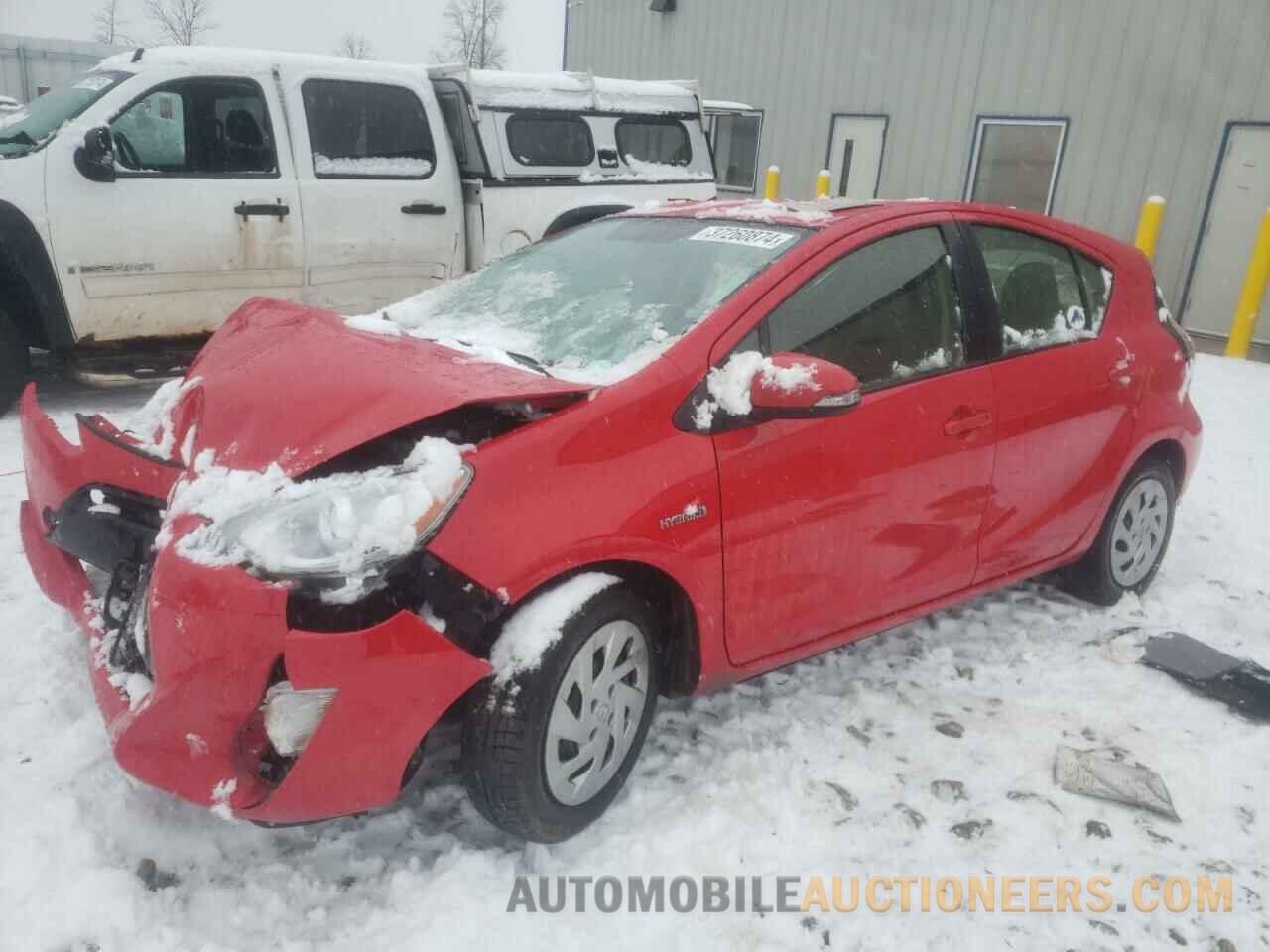 JTDKDTB38G1590202 TOYOTA PRIUS 2016