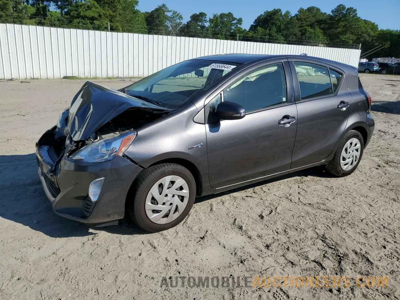 JTDKDTB38G1590541 TOYOTA PRIUS 2016