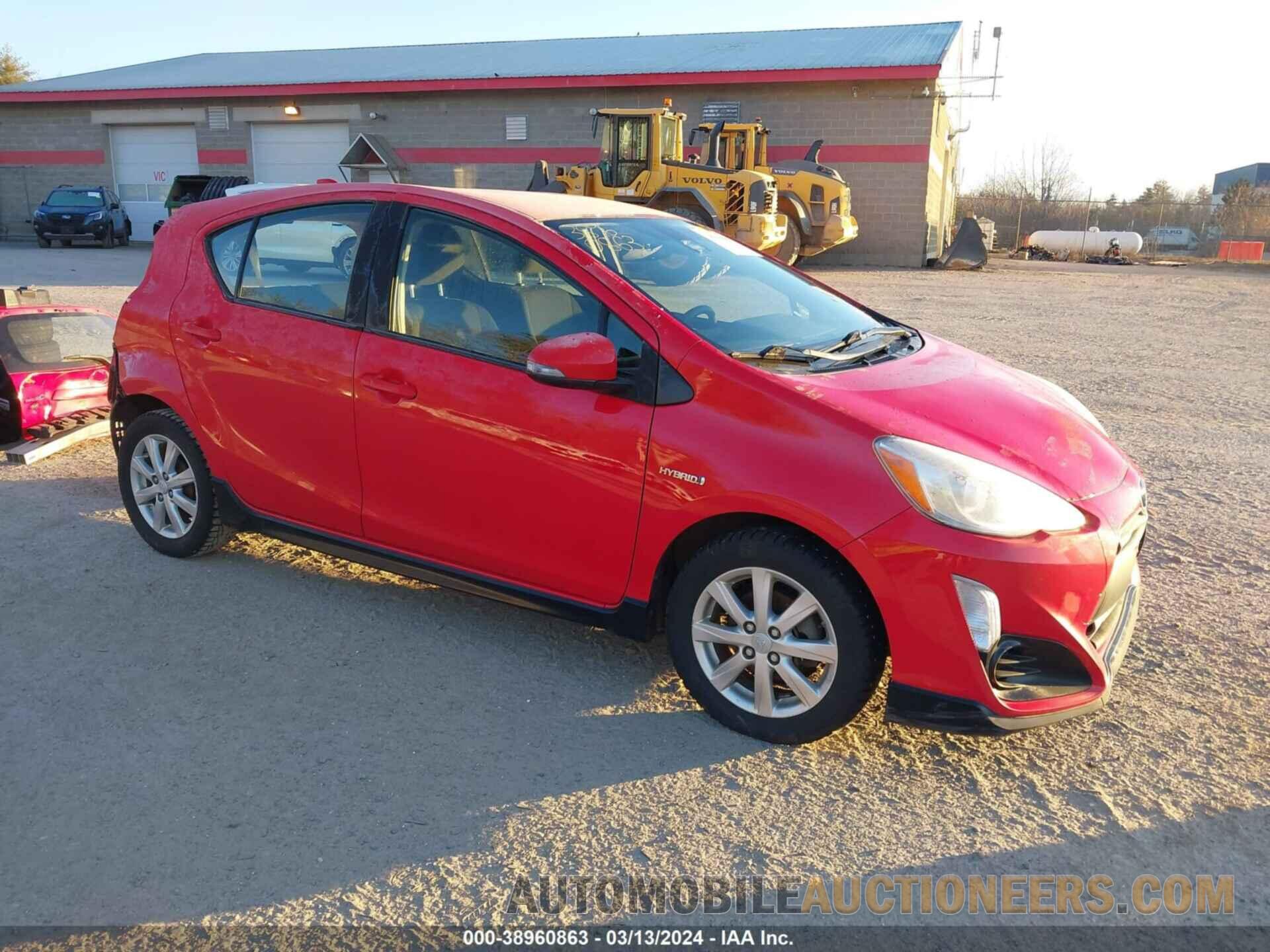 JTDKDTB38H1595787 TOYOTA PRIUS C 2017