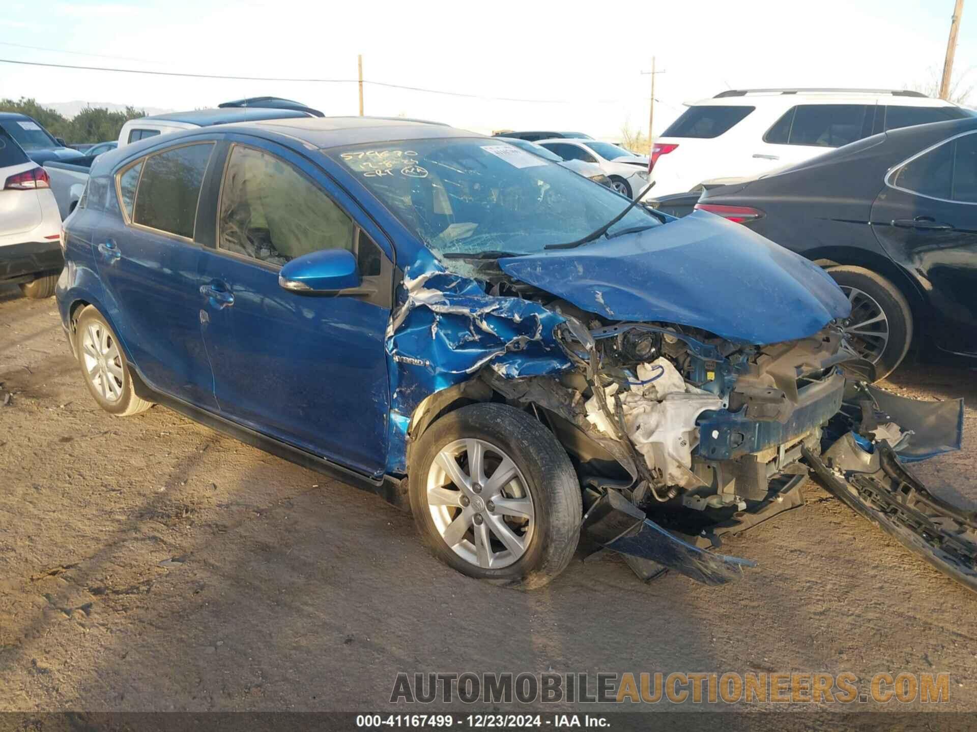 JTDKDTB38H1596325 TOYOTA PRIUS C 2017