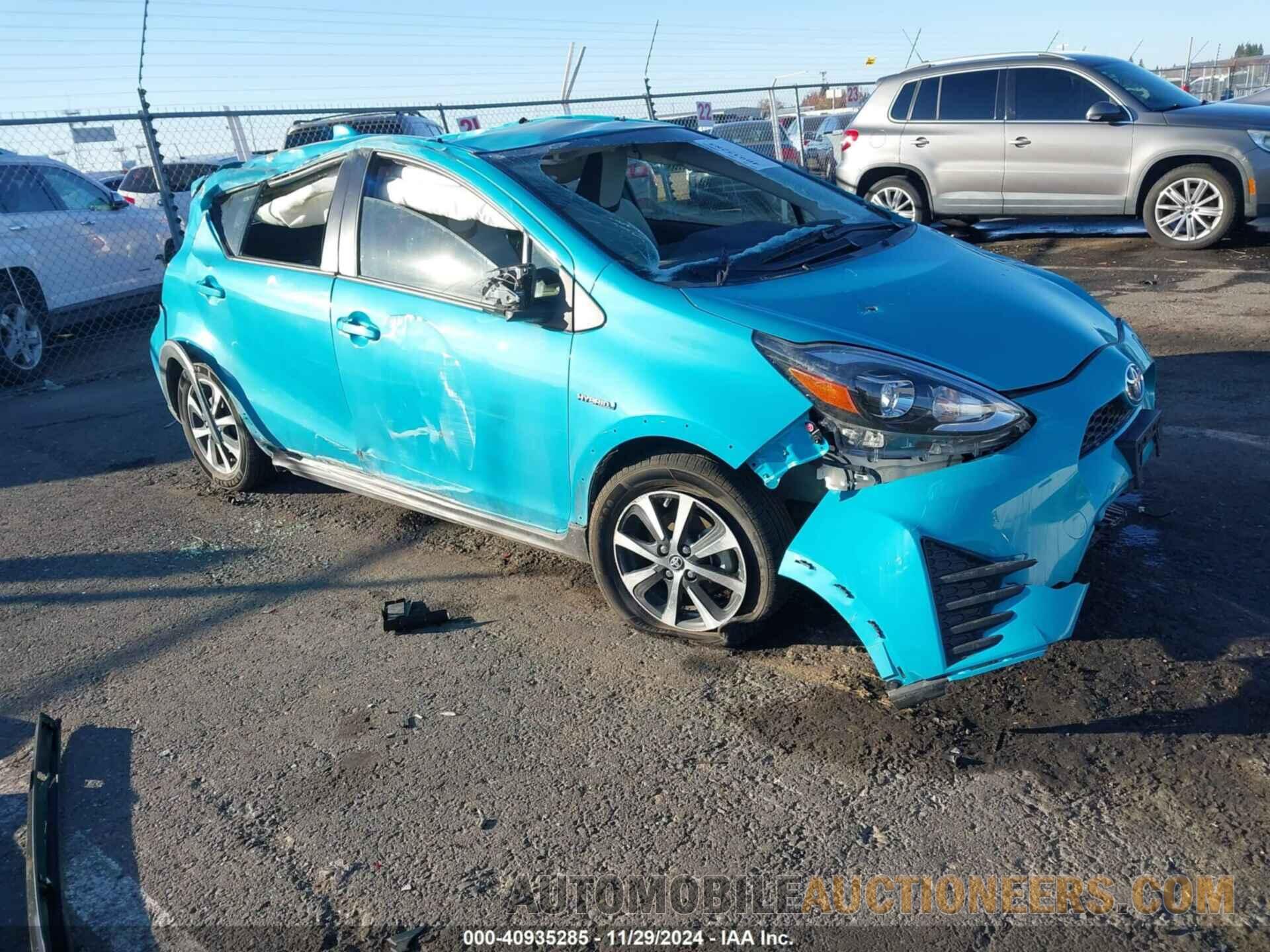 JTDKDTB38J1599327 TOYOTA PRIUS C 2018