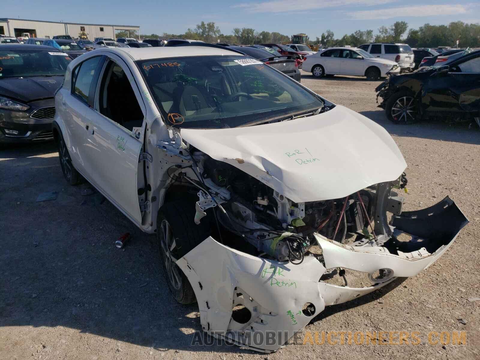 JTDKDTB38J1617485 TOYOTA PRIUS 2018