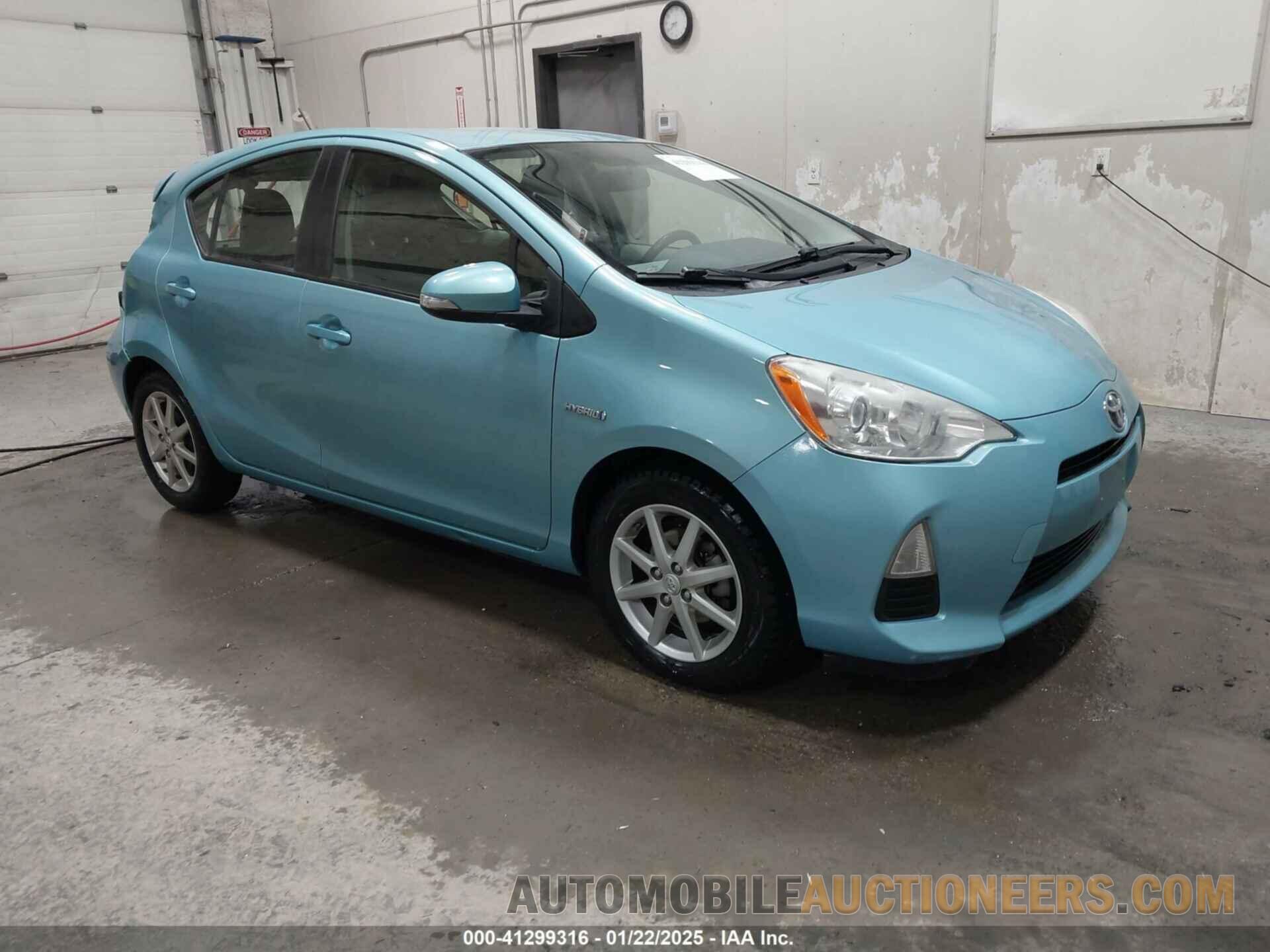 JTDKDTB39C1015066 TOYOTA PRIUS C 2012