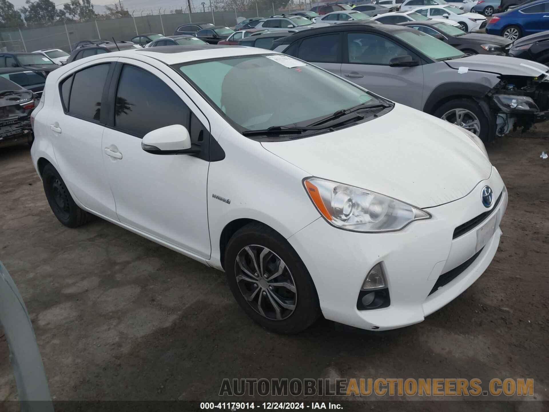 JTDKDTB39C1027413 TOYOTA PRIUS C 2012