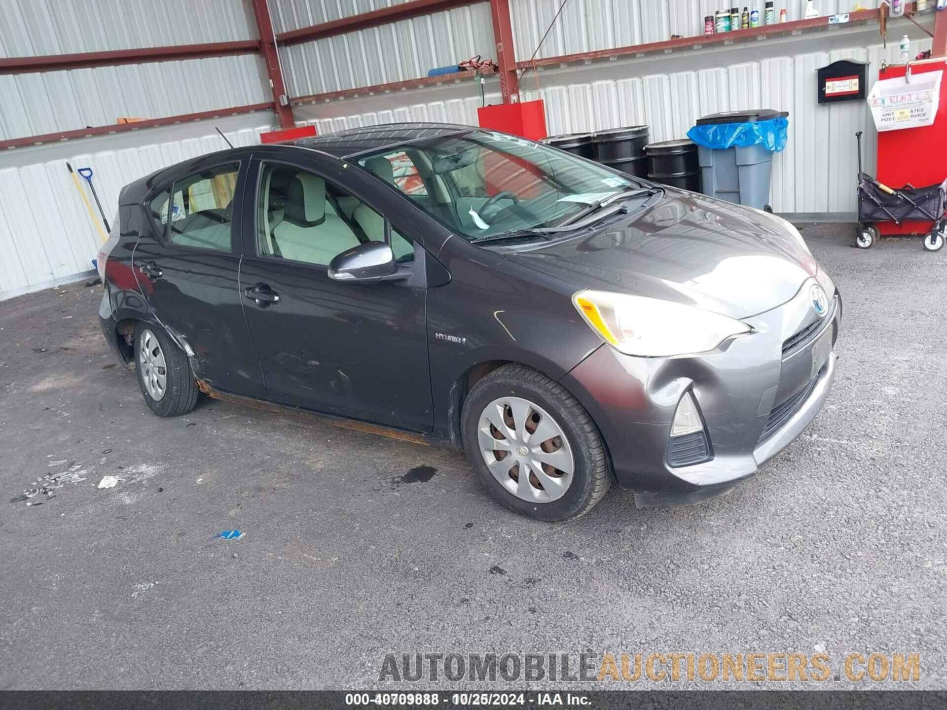 JTDKDTB39C1503904 TOYOTA PRIUS C 2012