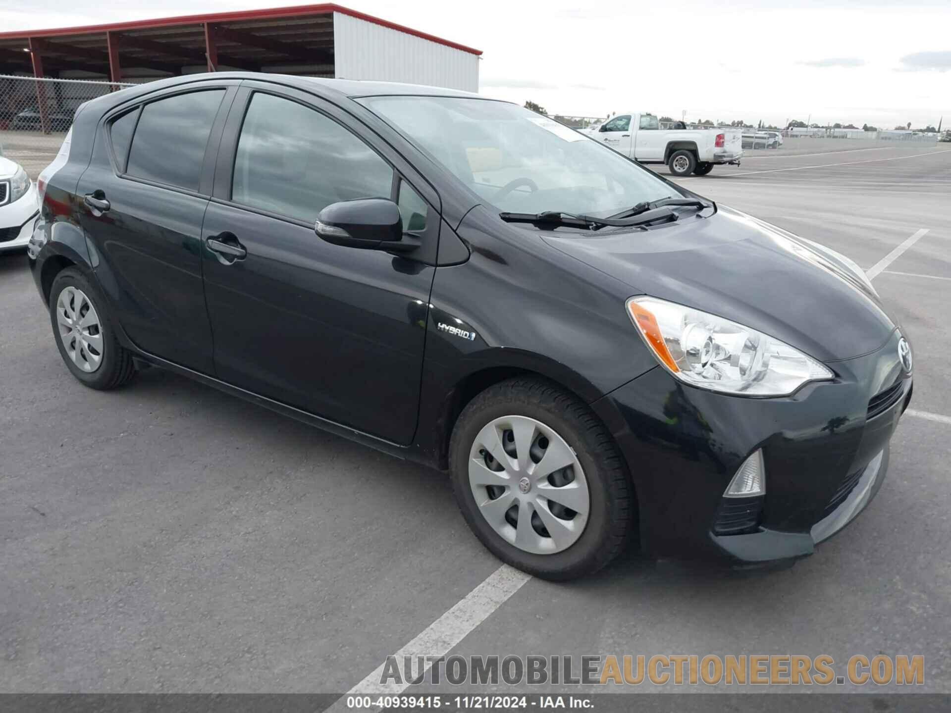 JTDKDTB39C1505006 TOYOTA PRIUS C 2012