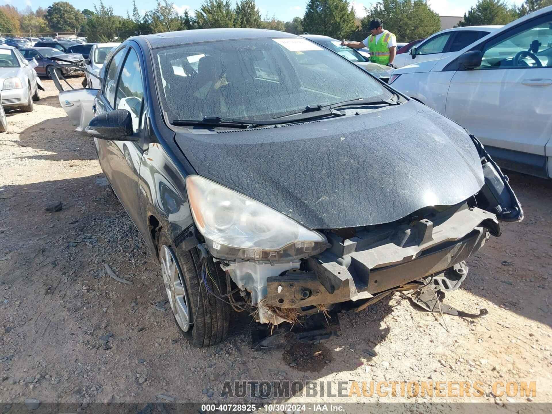 JTDKDTB39D1054760 TOYOTA PRIUS C 2013