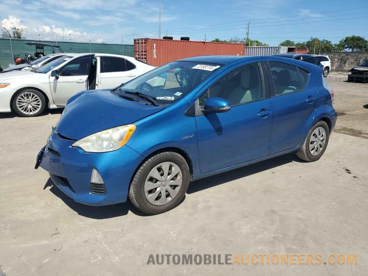 JTDKDTB39D1057688 TOYOTA PRIUS 2013