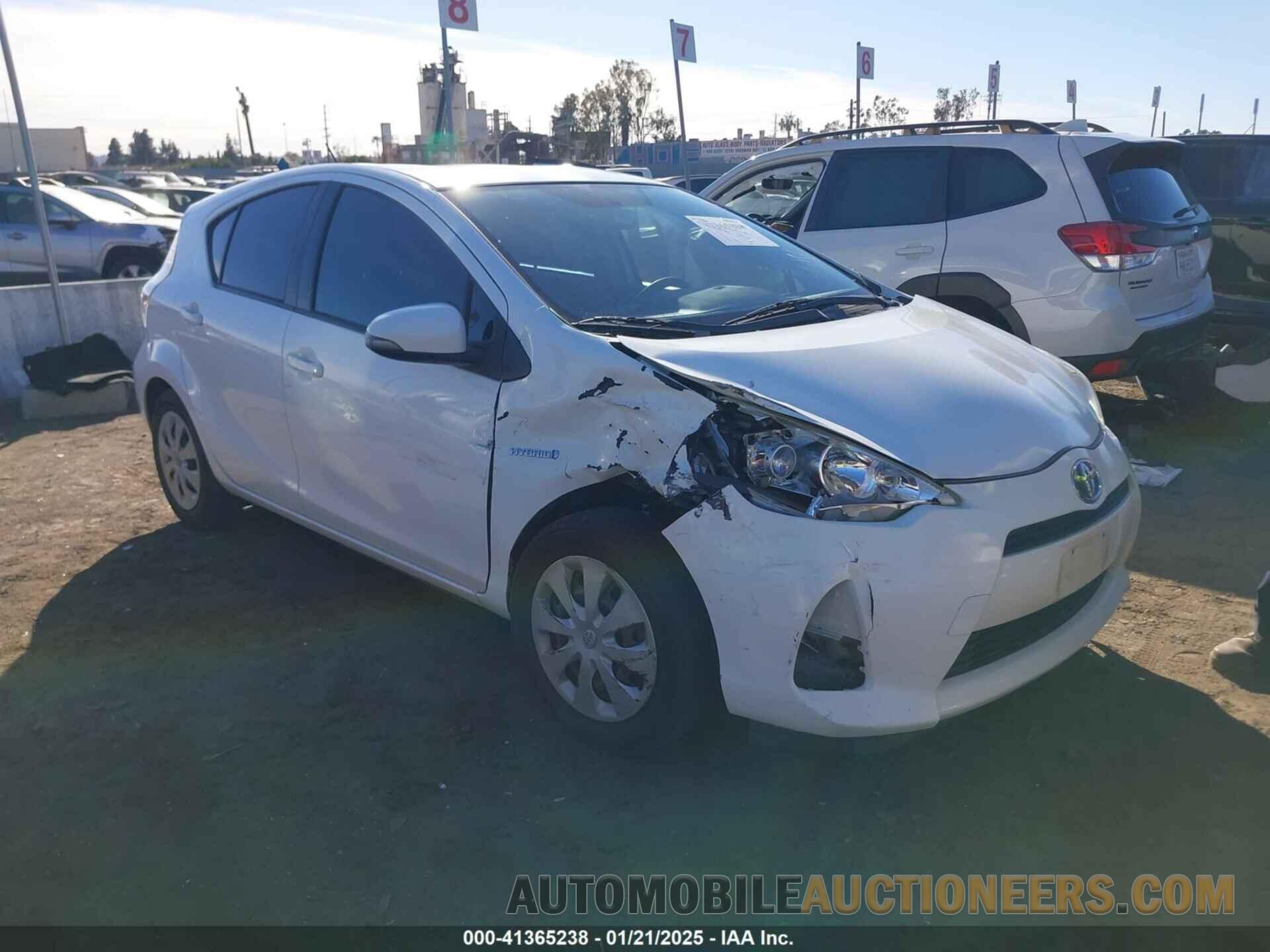 JTDKDTB39D1546916 TOYOTA PRIUS C 2013