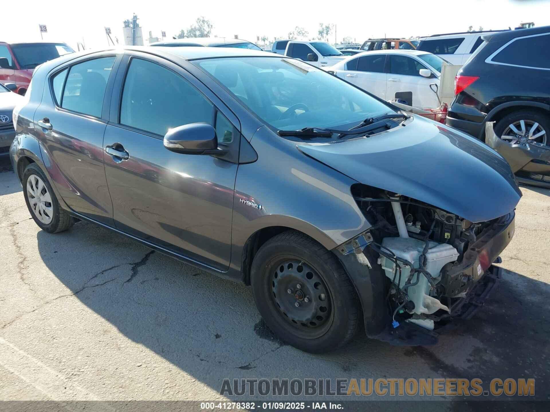 JTDKDTB39D1557544 TOYOTA PRIUS C 2013