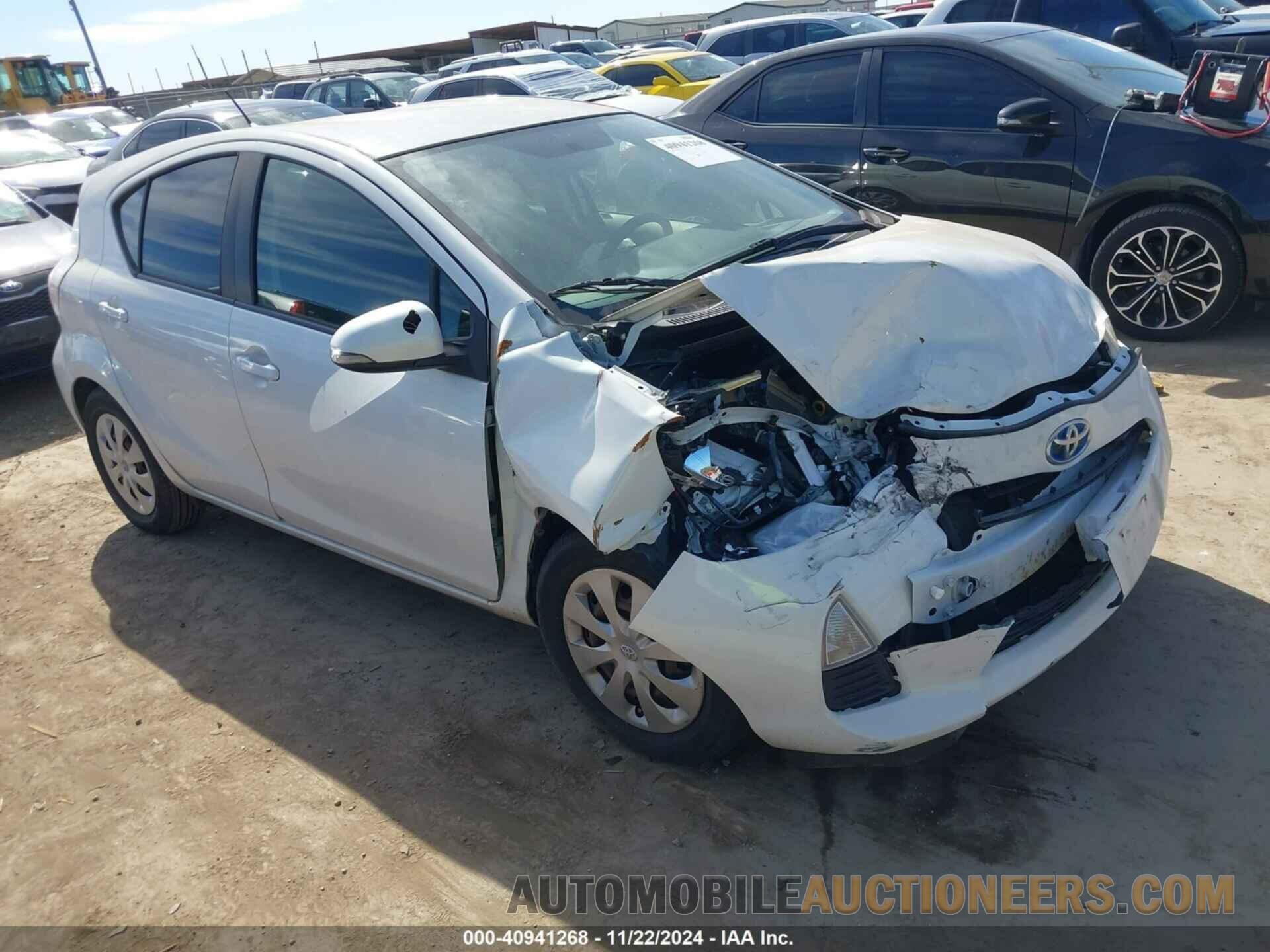 JTDKDTB39E1065873 TOYOTA PRIUS C 2014