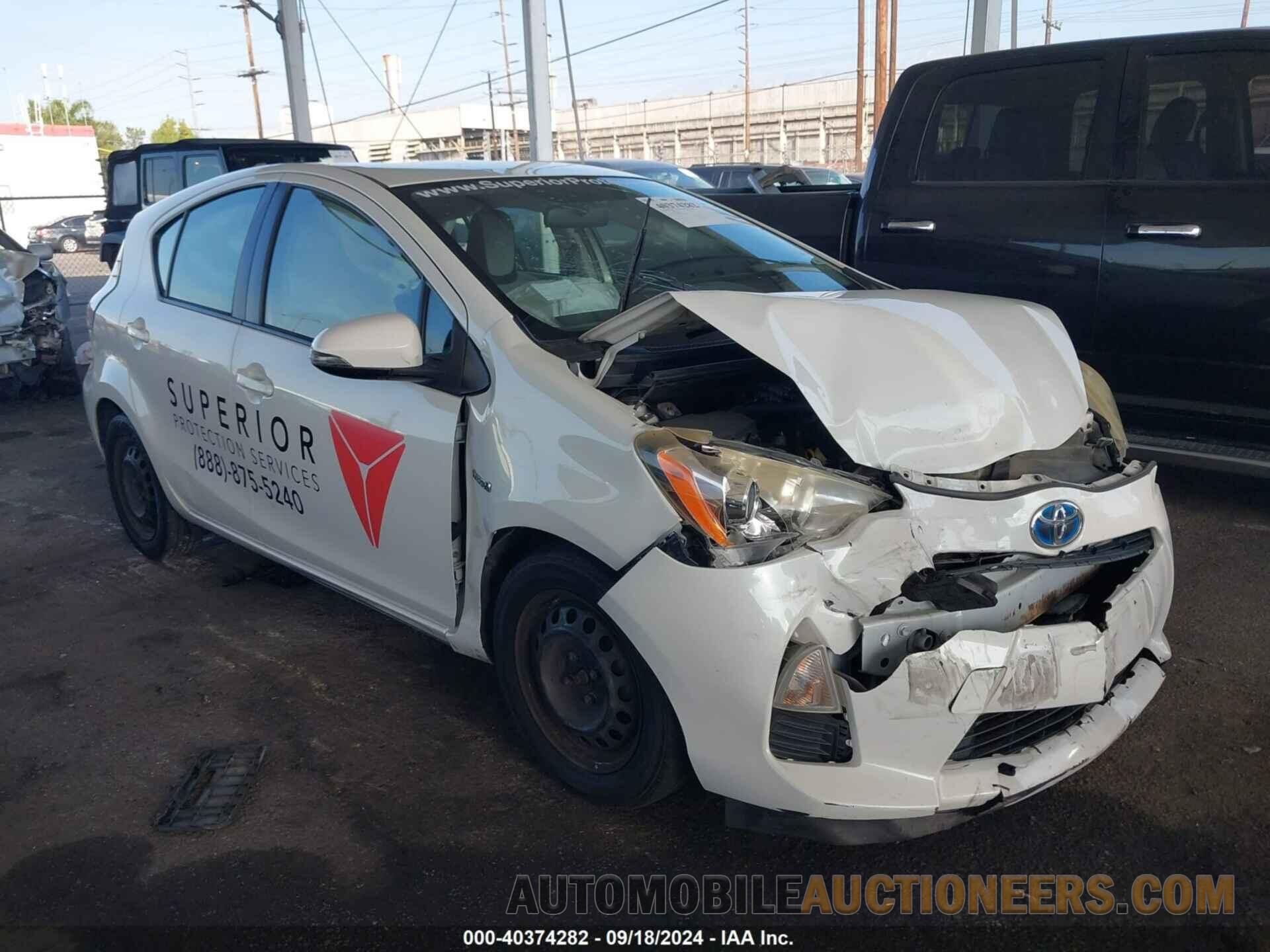 JTDKDTB39E1069874 TOYOTA PRIUS C 2014