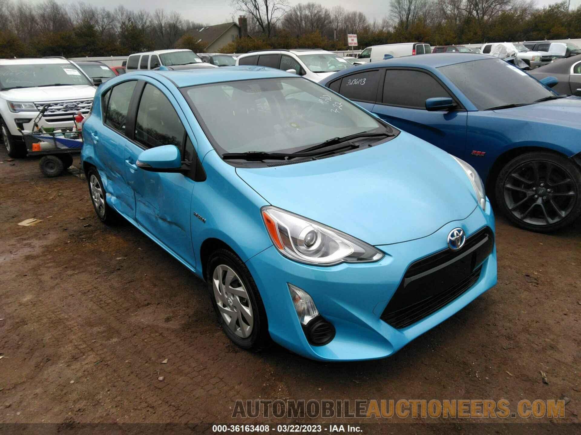 JTDKDTB39F1092928 TOYOTA PRIUS C 2015