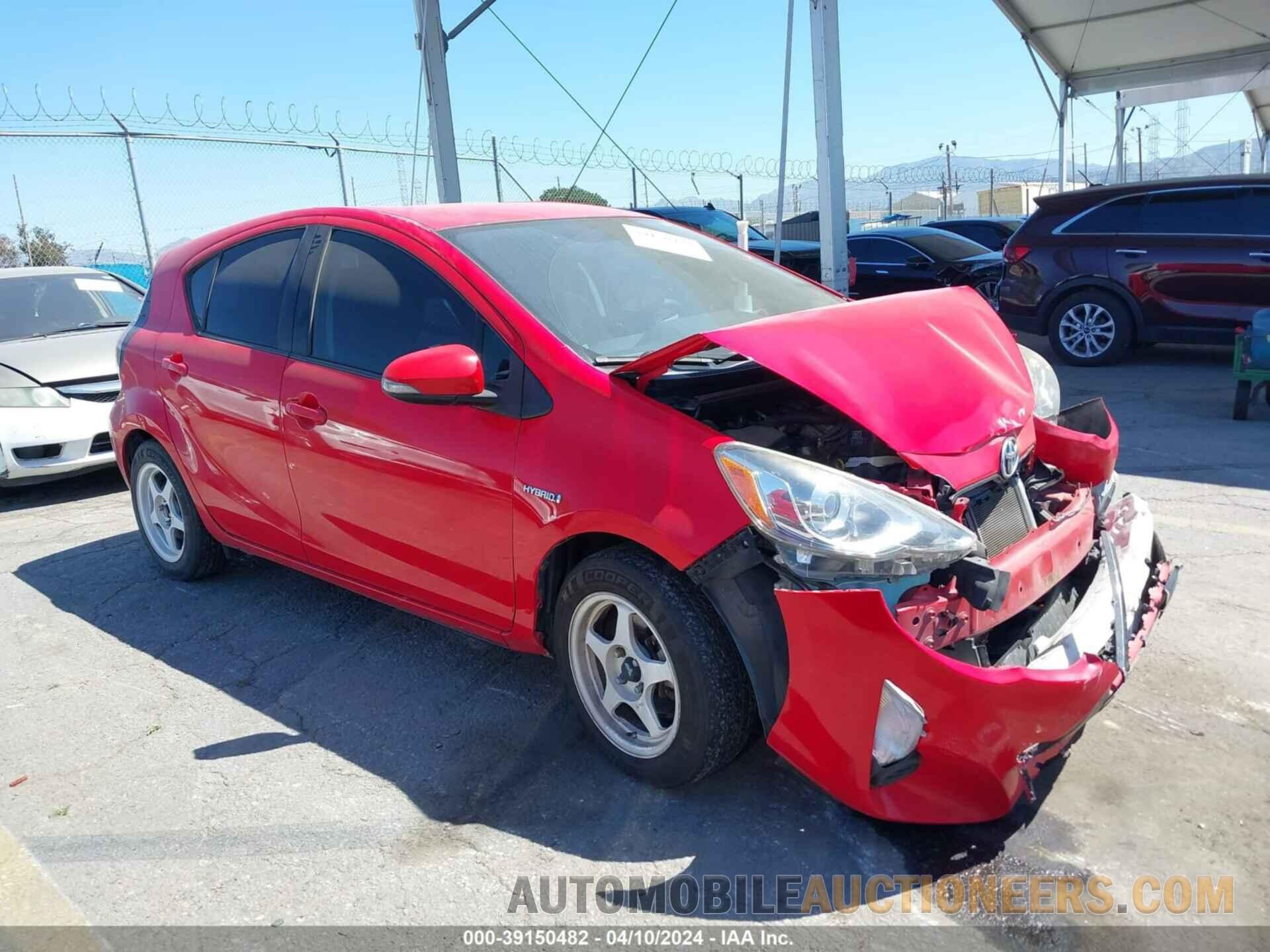 JTDKDTB39F1097336 TOYOTA PRIUS C 2015