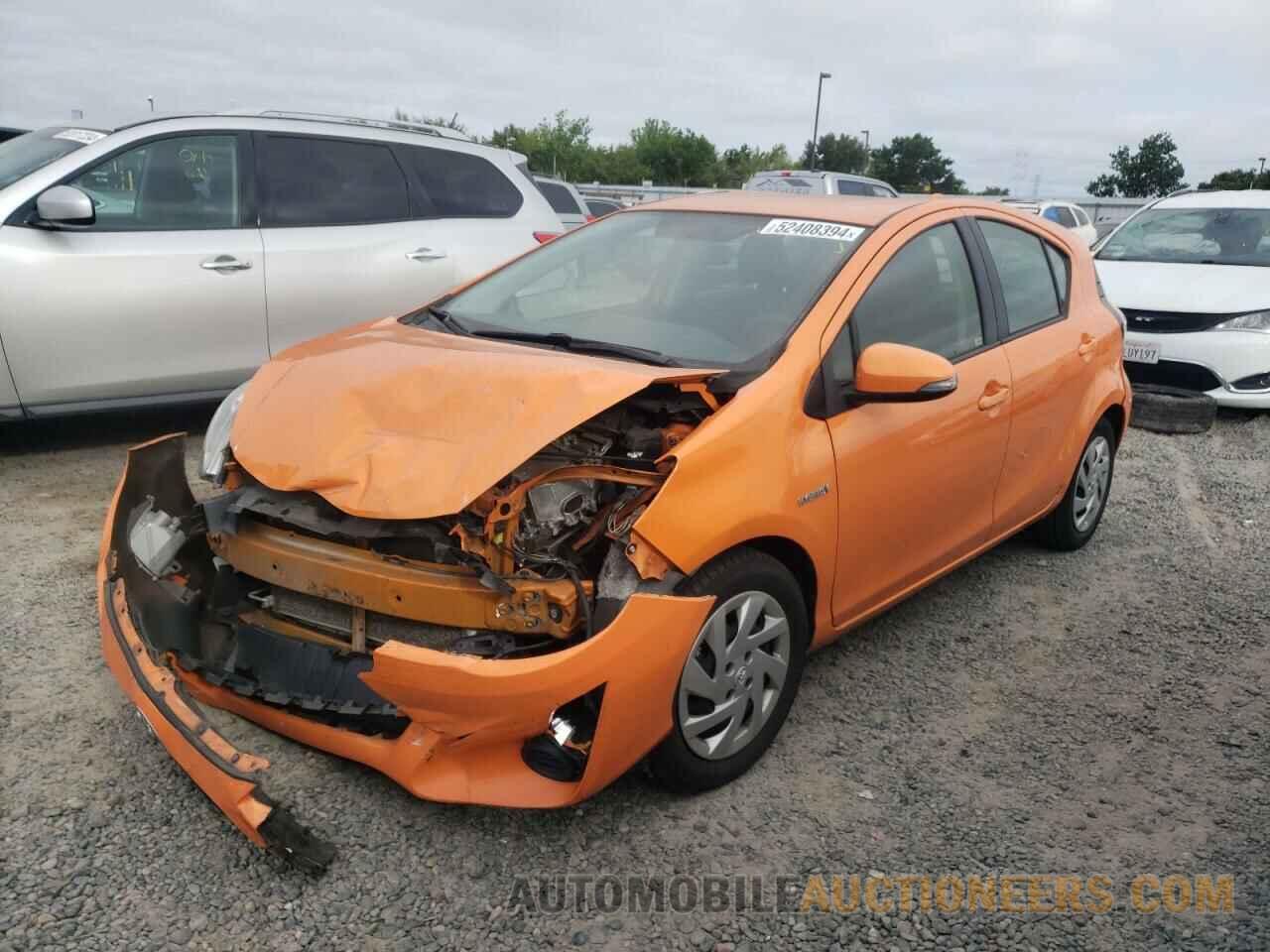 JTDKDTB39F1101580 TOYOTA PRIUS 2015