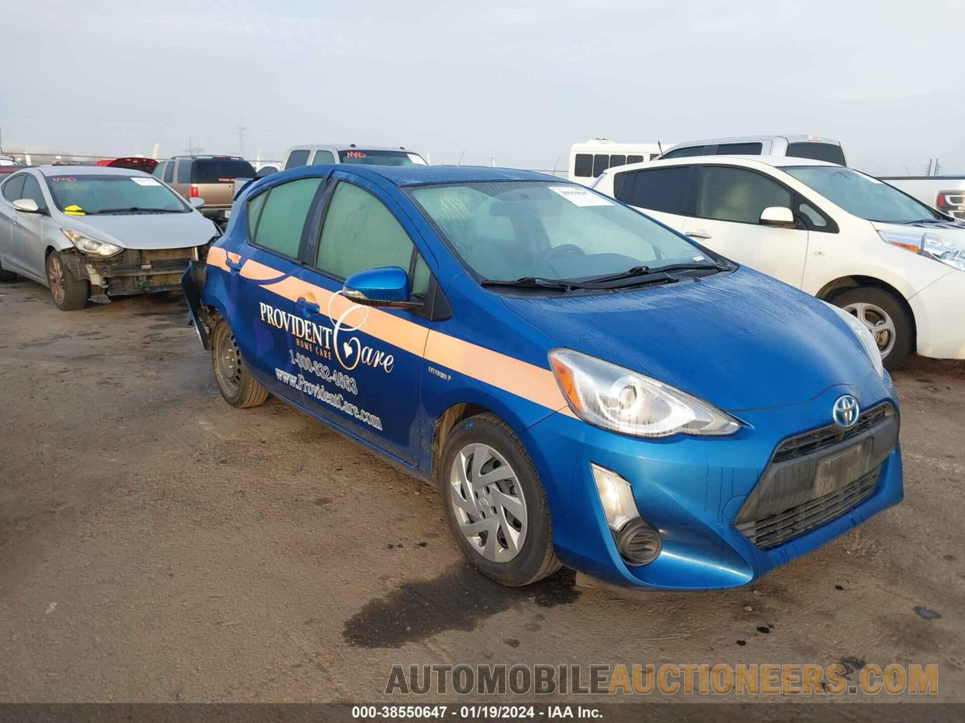 JTDKDTB39F1103703 TOYOTA PRIUS C 2015