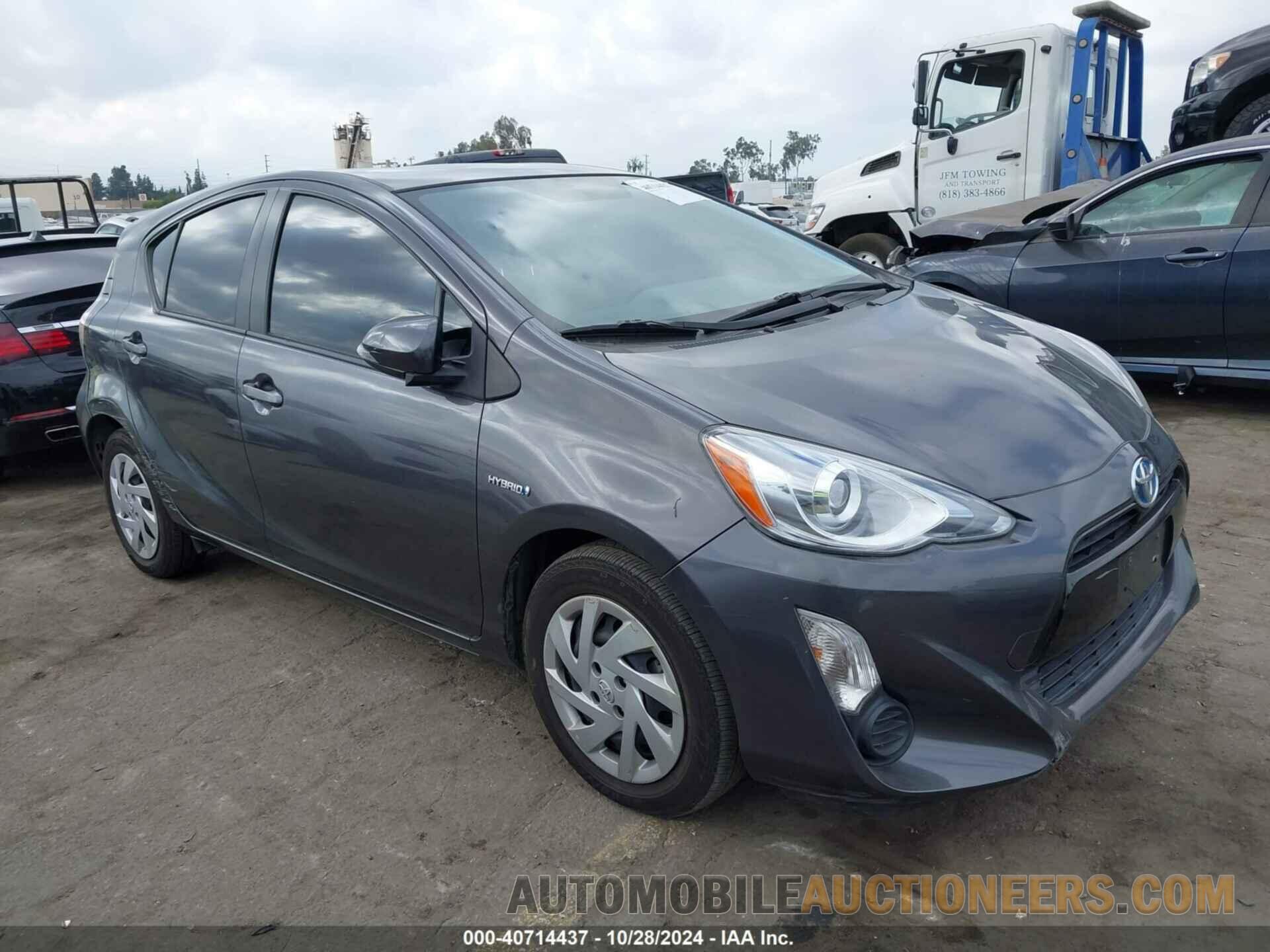 JTDKDTB39F1105385 TOYOTA PRIUS C 2015